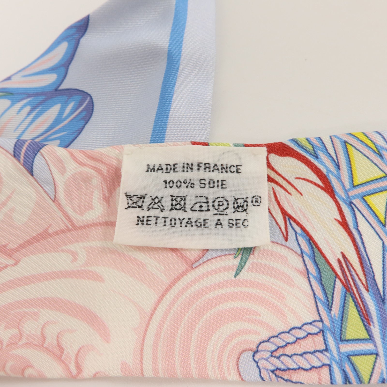 HERMES 絲質Twilly絲巾