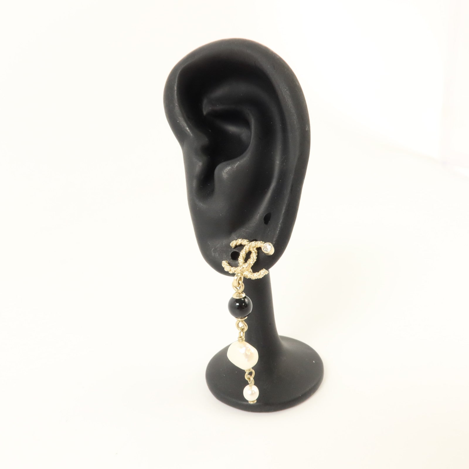 CHANEL 金屬/PVC Earrings耳環