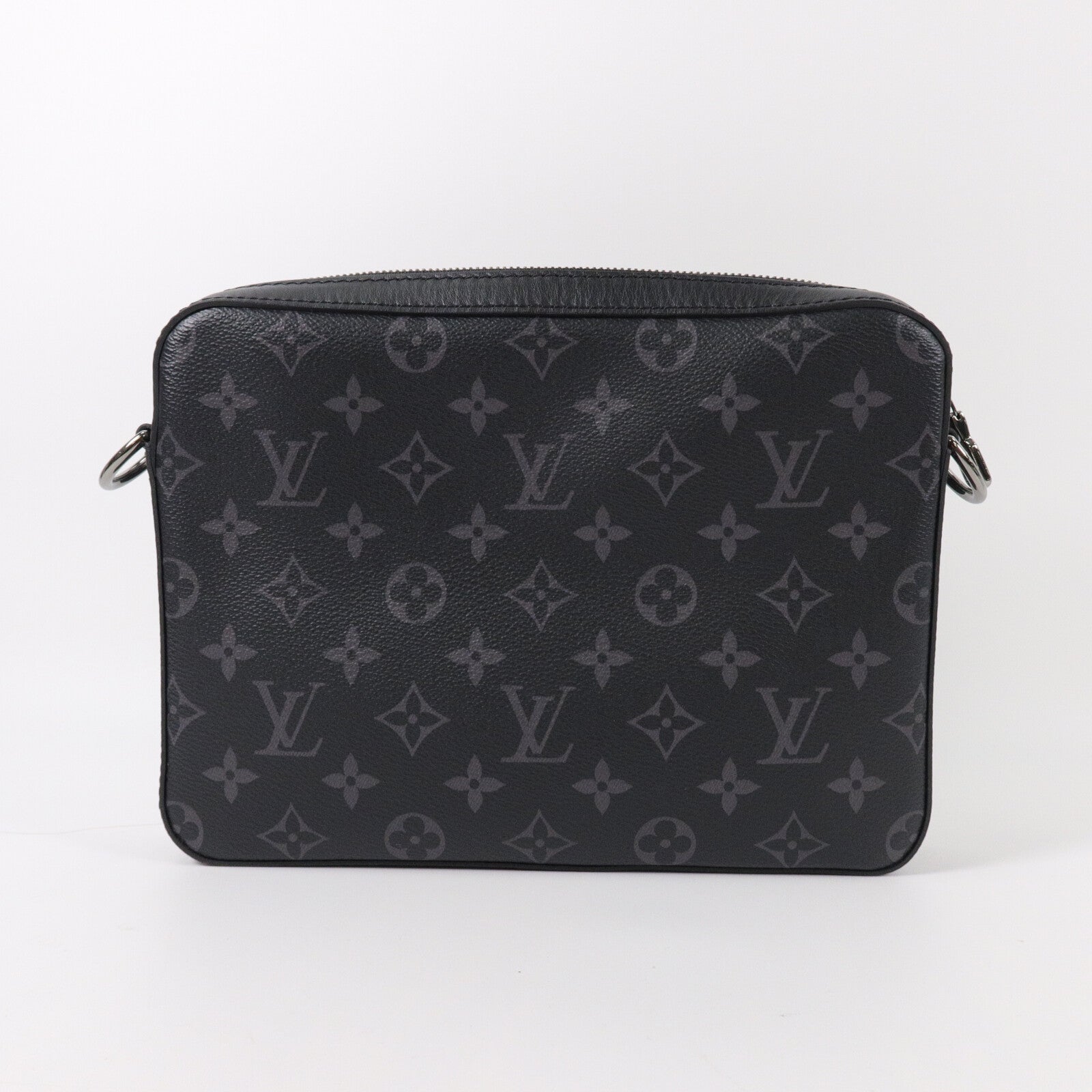 LOUIS VUITTON Monogram Eclipse Reverse Trio Messenger肩背袋