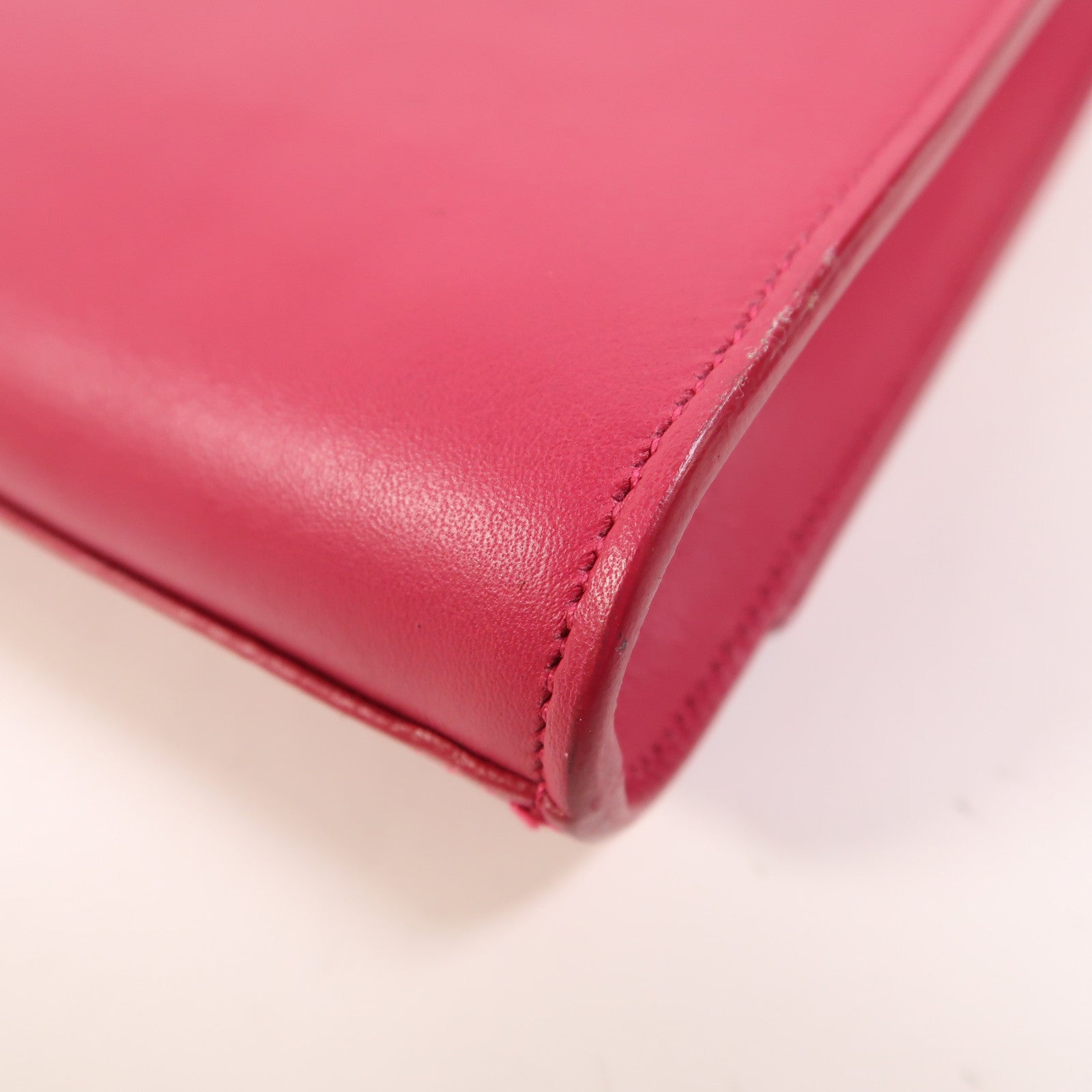 SAINT LAURENT 牛皮皮革Y Line Clutch Bag金扣手拿包