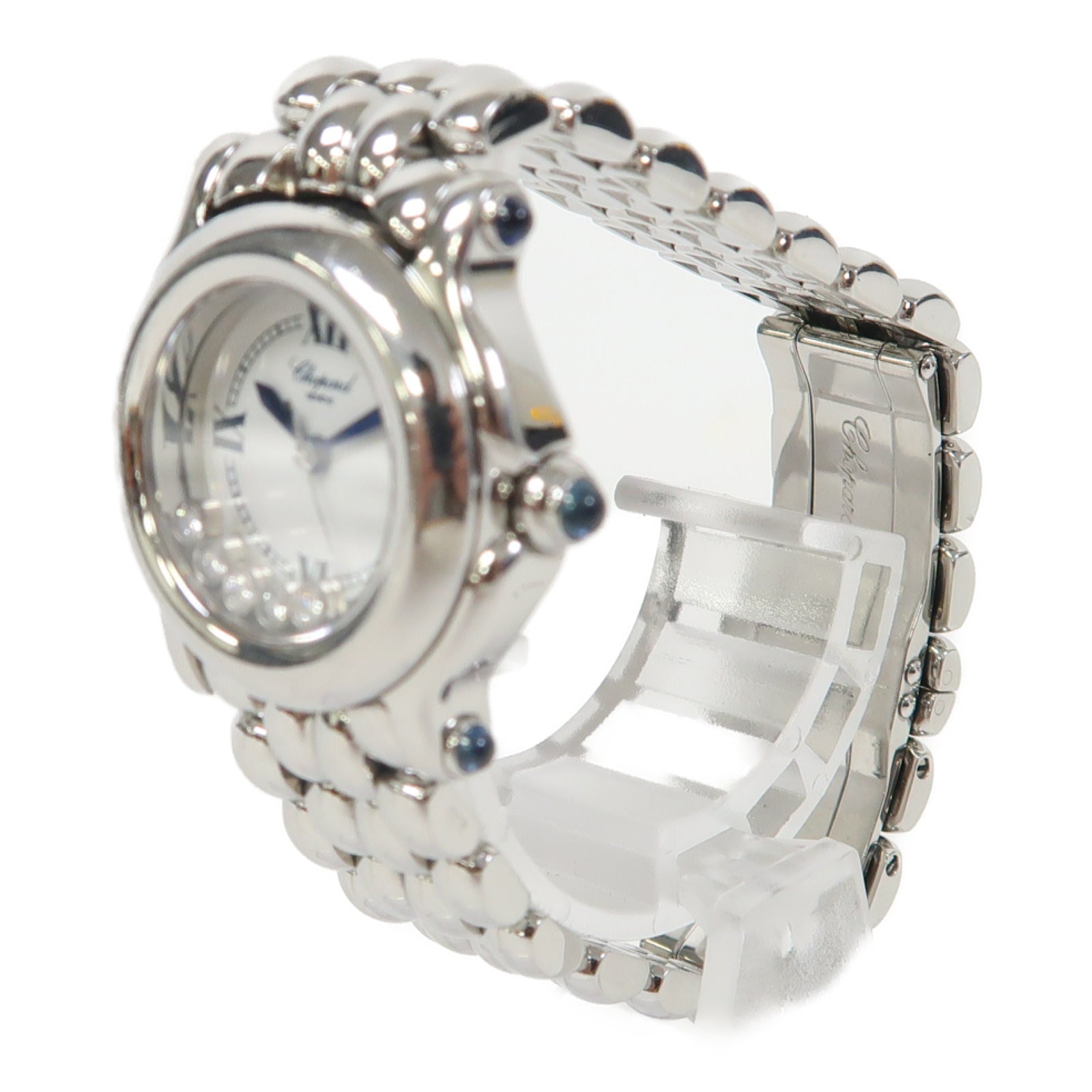 Chopard Happy Sport不鏽鋼手錶石英機芯白色