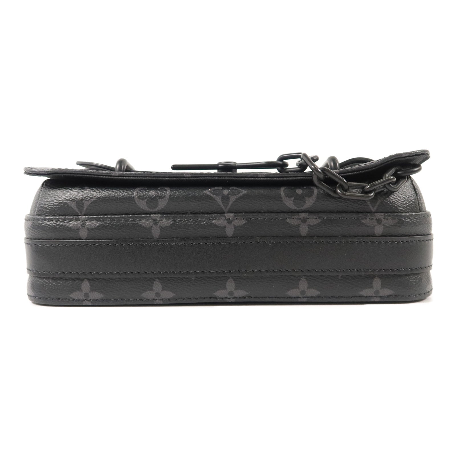 LOUIS VUITTON Monogram Eclipse Steamer肩背袋