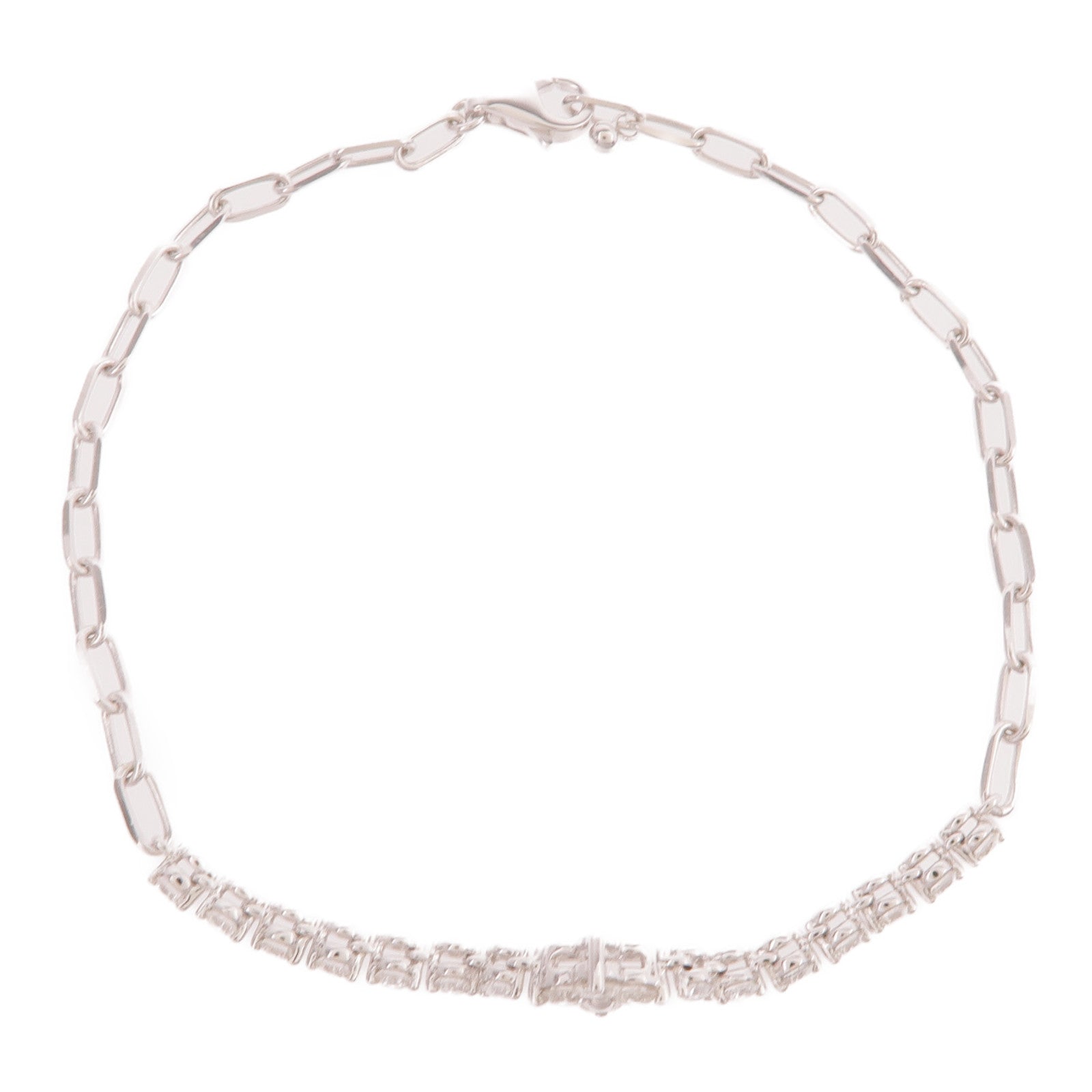 JEWELRY 18K白金Diamond Bracelet鑽石手鏈