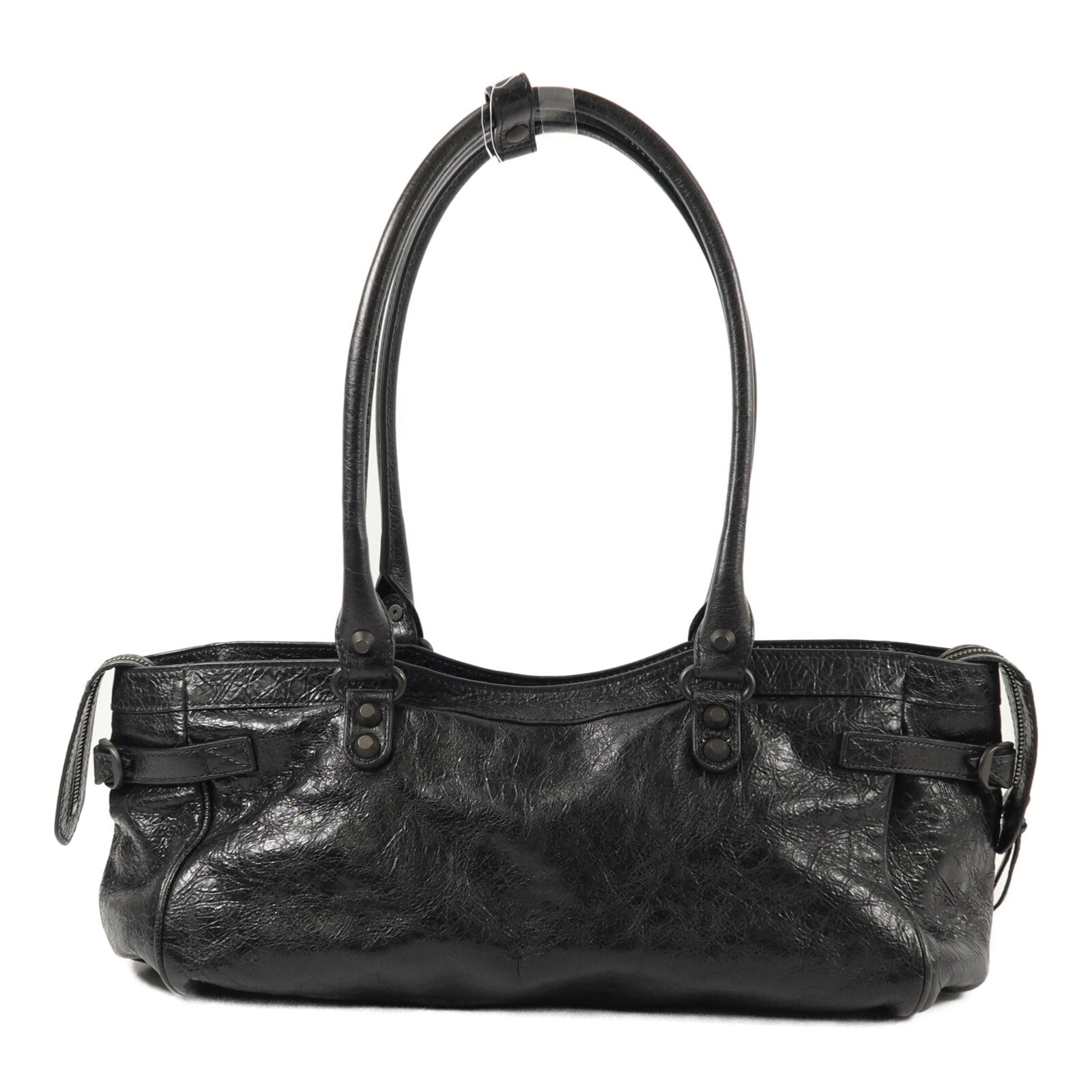 BALENCIAGA 羊皮皮革Le City East-West肩背袋