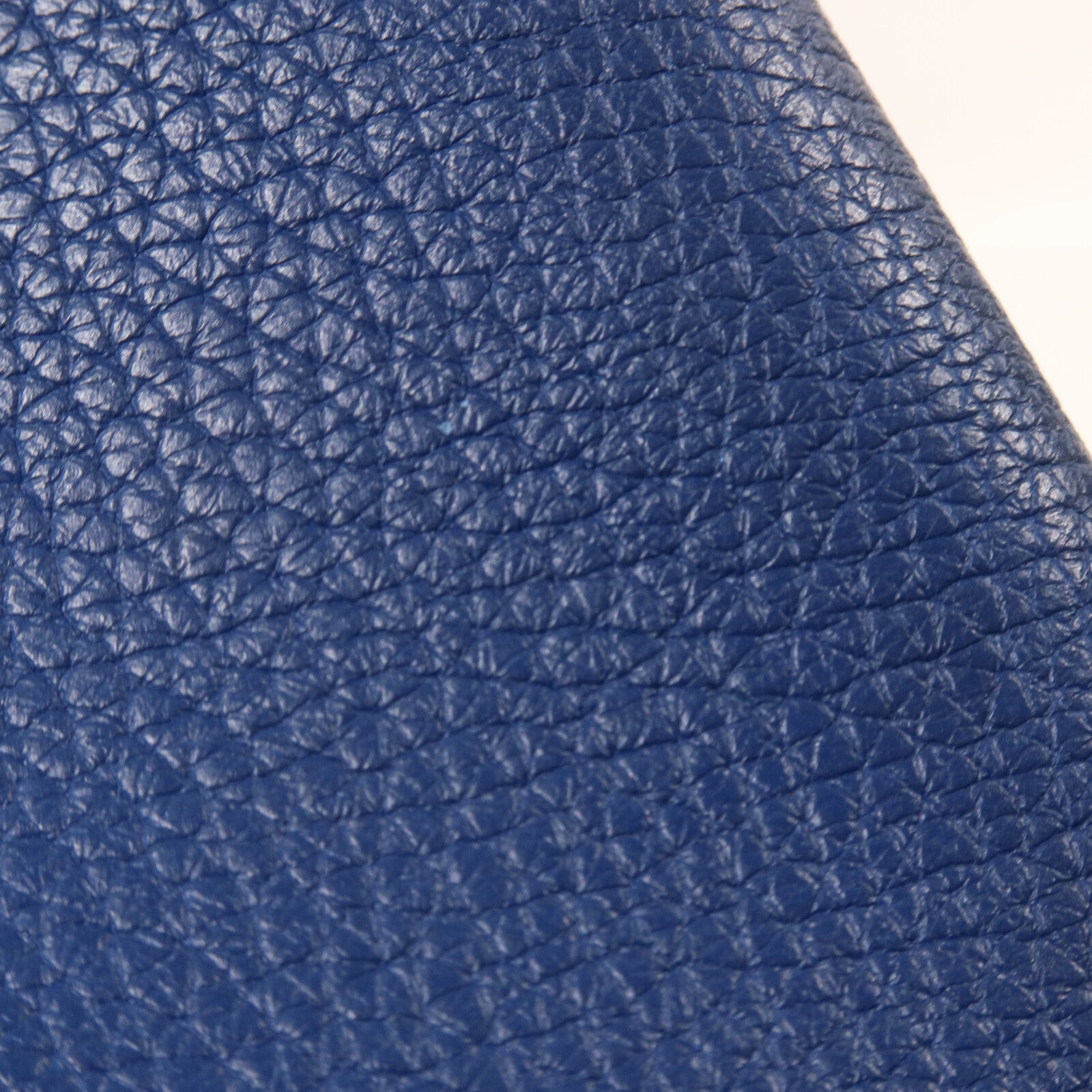 HERMES Clemence皮革Double Sens 28手挽袋Deep Bleu/Gold