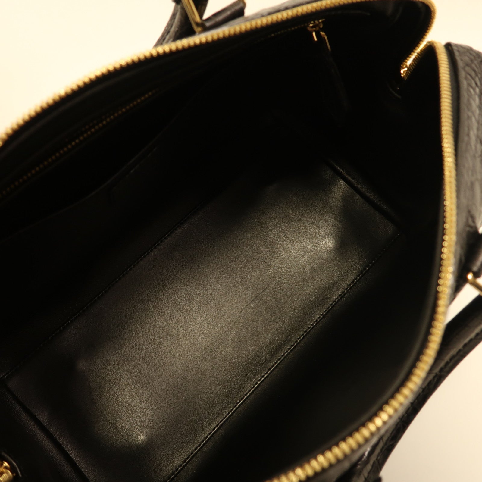 LOUIS VUITTON Alligator皮革Sofia Coppola PM金扣手挽肩背兩用袋黑色