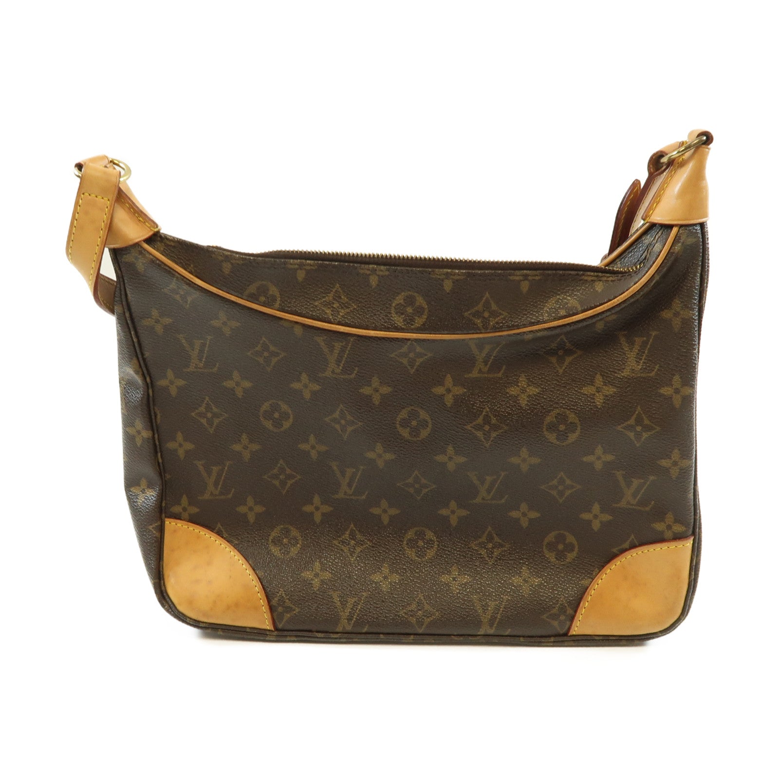 LOUIS VUITTON Monogram Boulogne肩背袋啡色