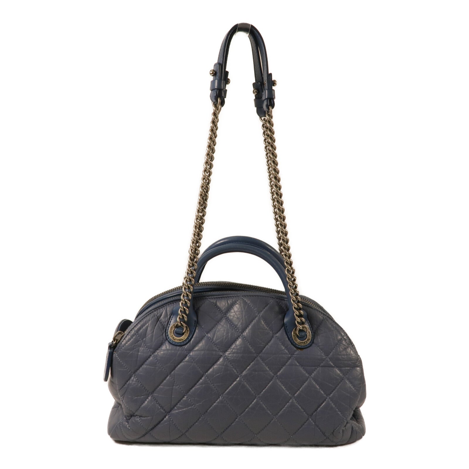 CHANEL 牛皮皮革Shoulder Bag鏈帶手挽肩背兩用袋