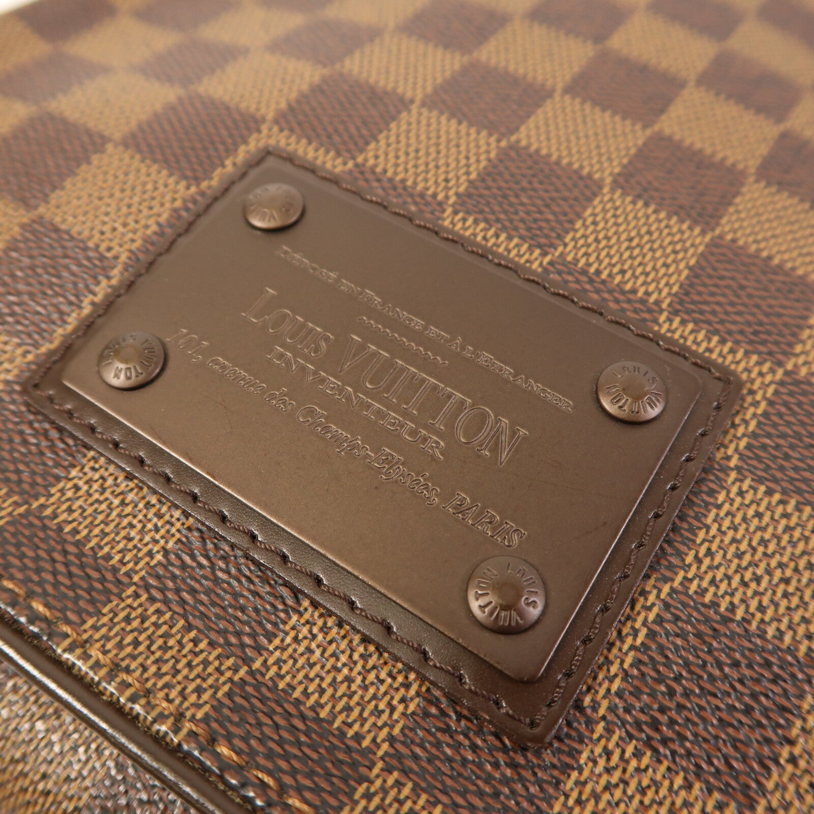 LOUIS VUITTON Damier Brooklyn PM肩背袋