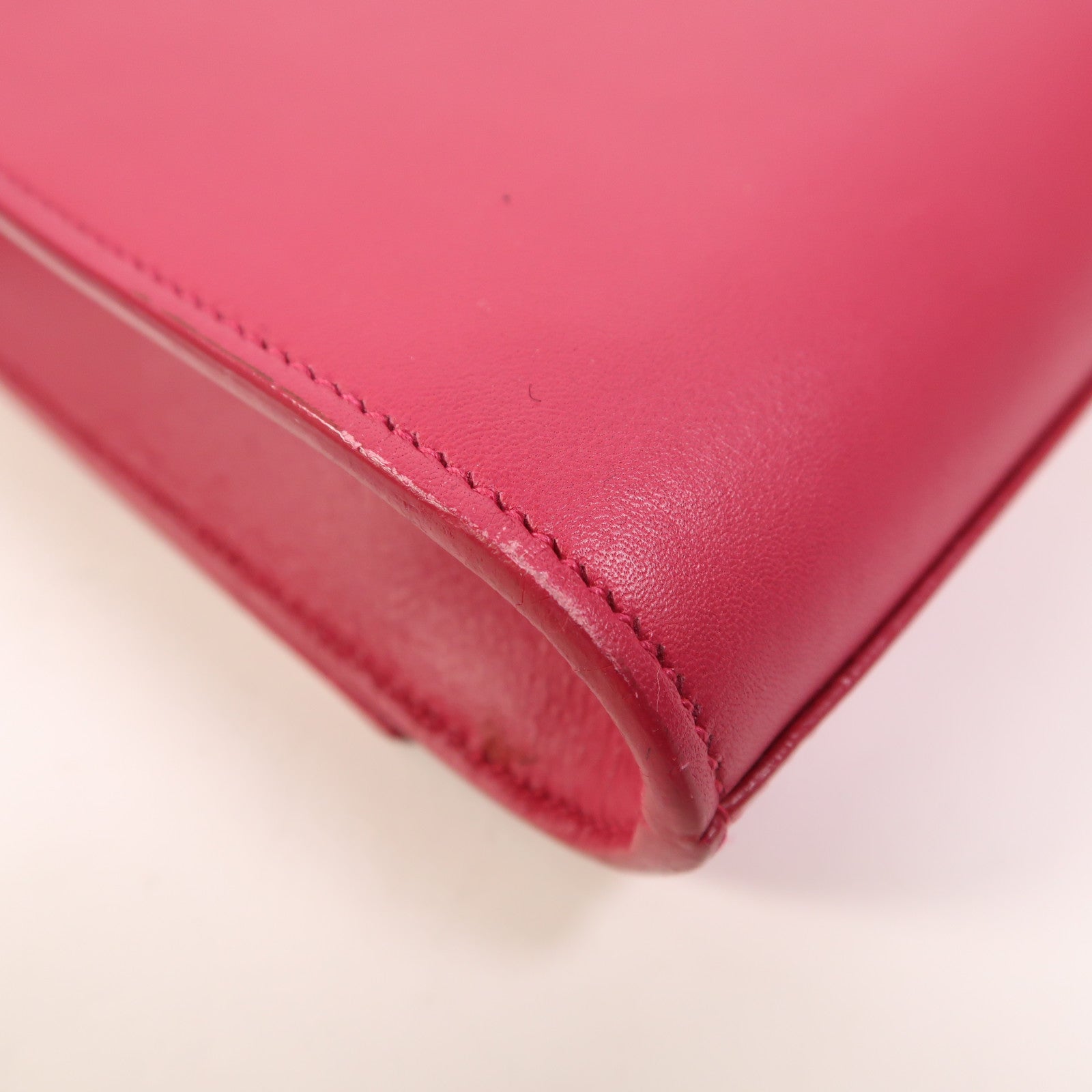 SAINT LAURENT 牛皮皮革Y Line Clutch Bag金扣手拿包