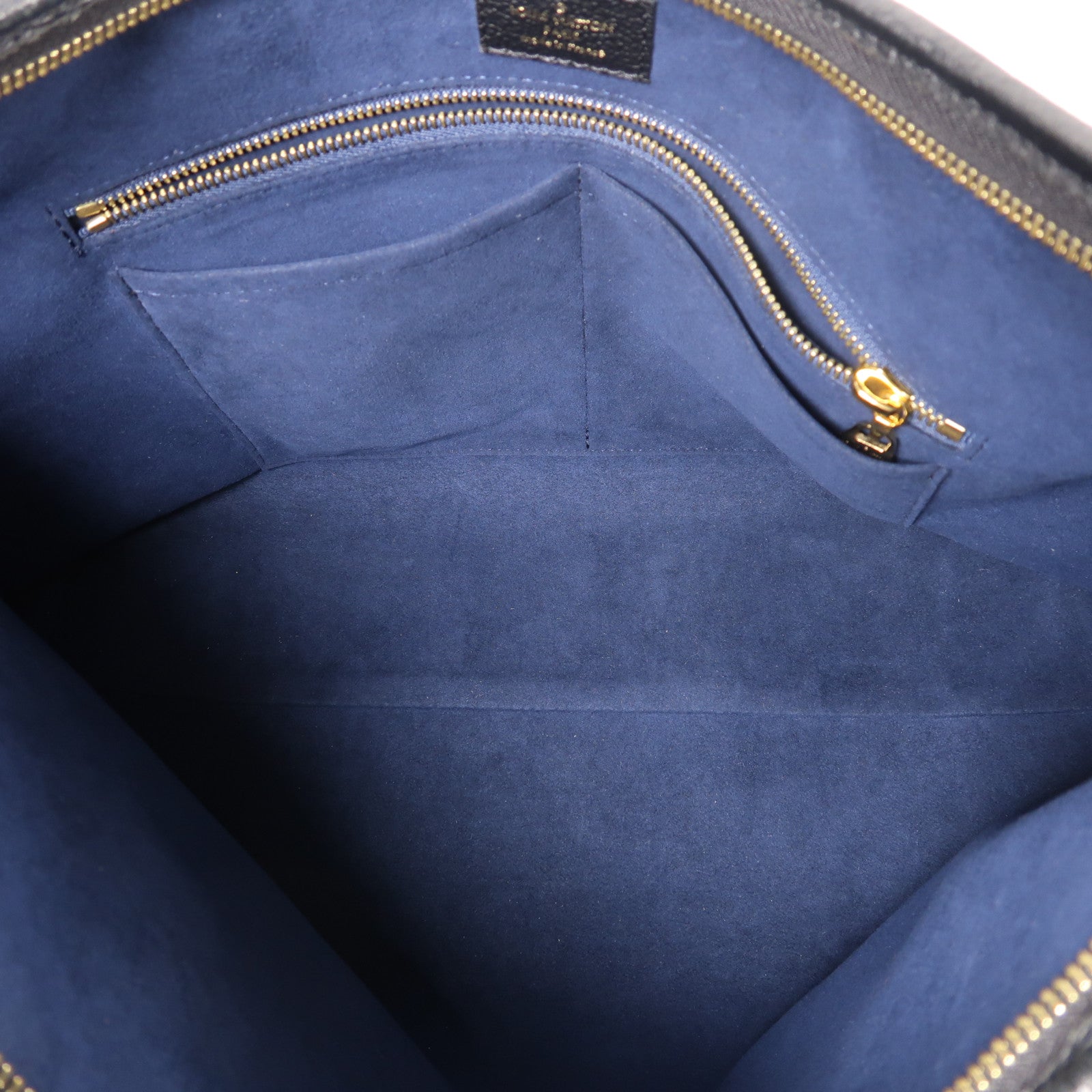 LOUIS VUITTON Monogram Empreinte CarryAll MM金扣肩背袋