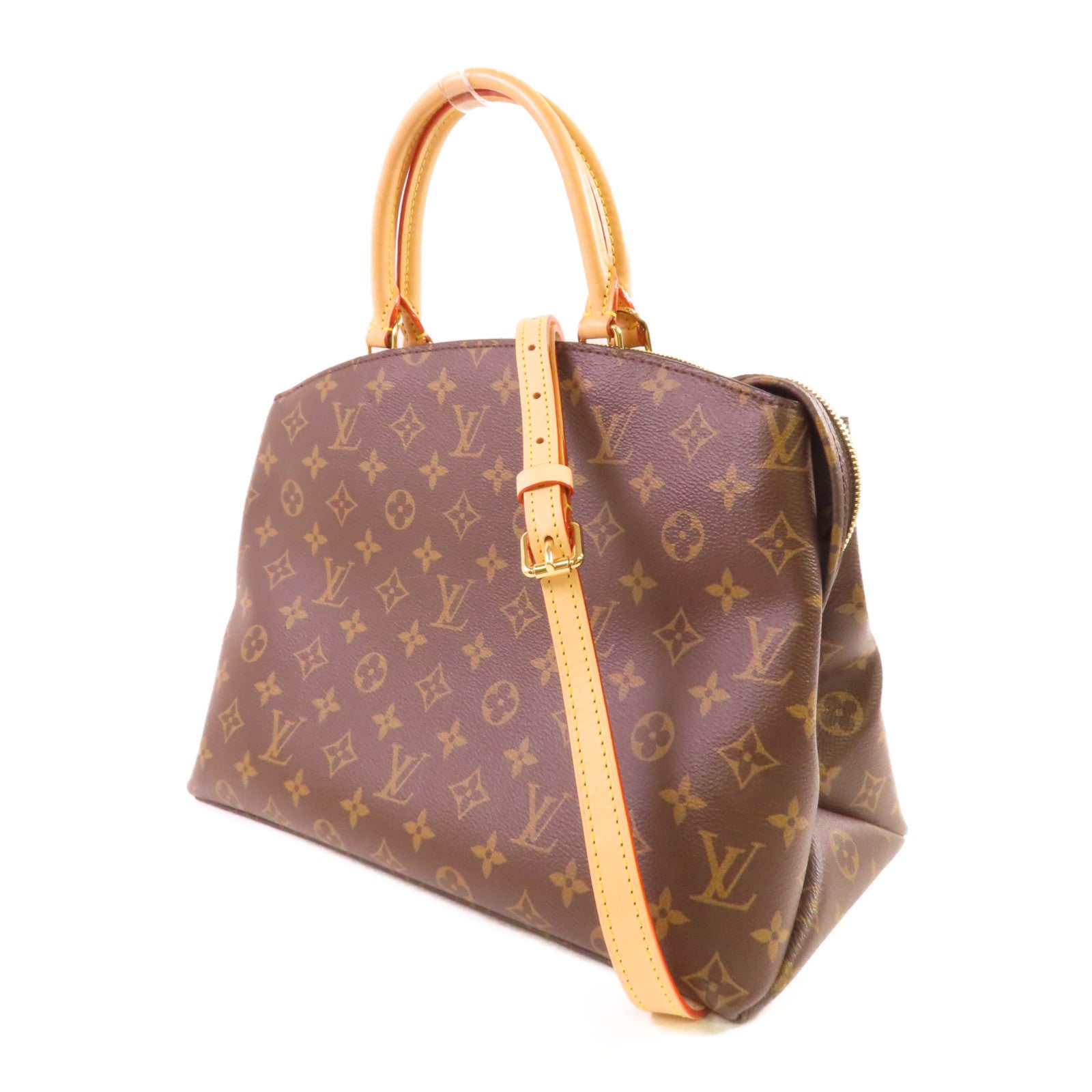 LOUIS VUITTON 【激減優惠】Monogram Grand Palais MM MNG金扣手挽肩背兩用袋啡色