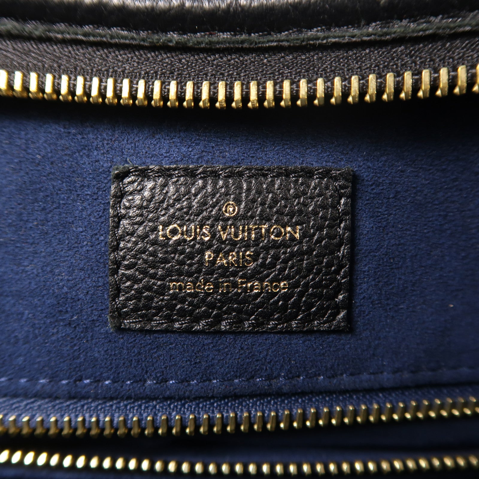 LOUIS VUITTON Monogram Empreinte CarryAll MM金扣肩背袋