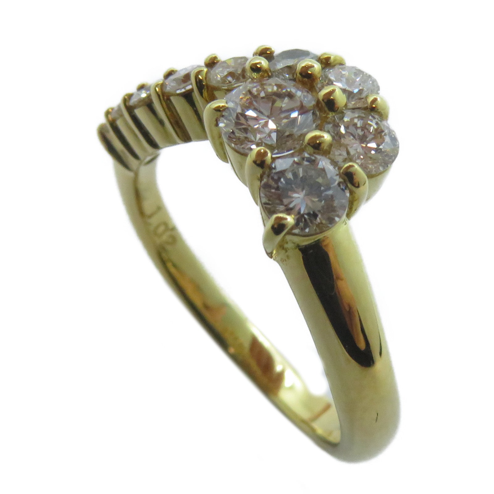 JEWELRY 【激減優惠】18K黃金Diamond Ring 1.02ct鑽石戒指US#5.75