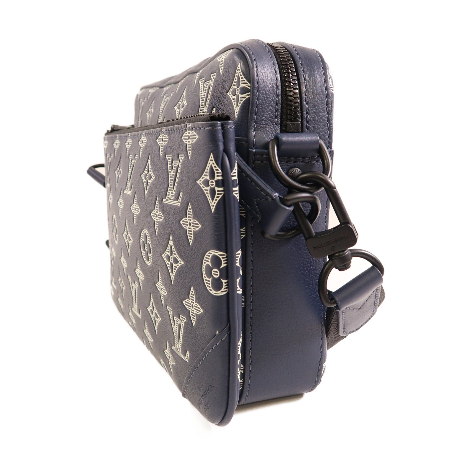 LOUIS VUITTON【激減優惠】 Monogram Shadow Trio Messenger肩背袋