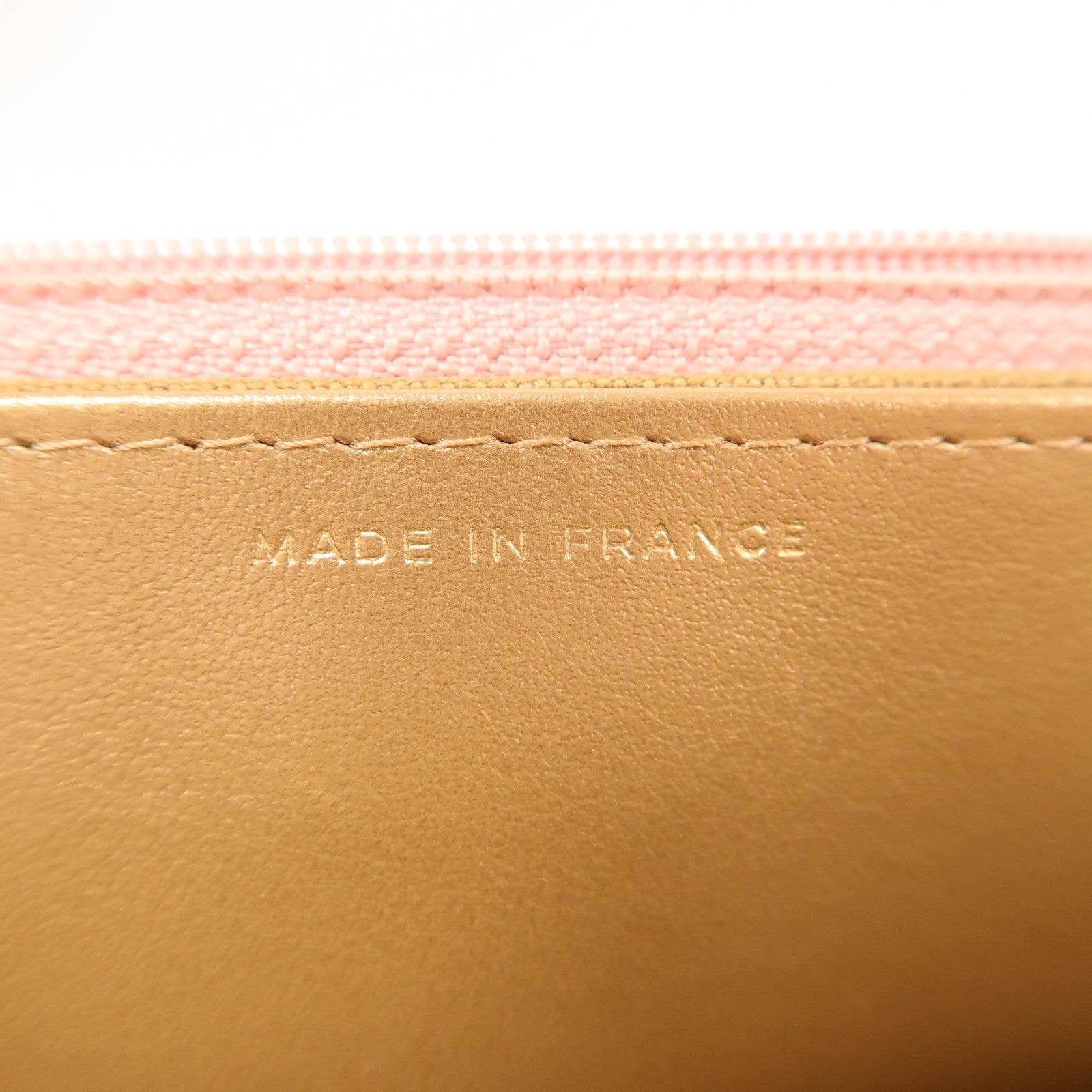 CHANEL 羊皮皮革WOC Wallet On Chain金扣鏈帶肩背袋