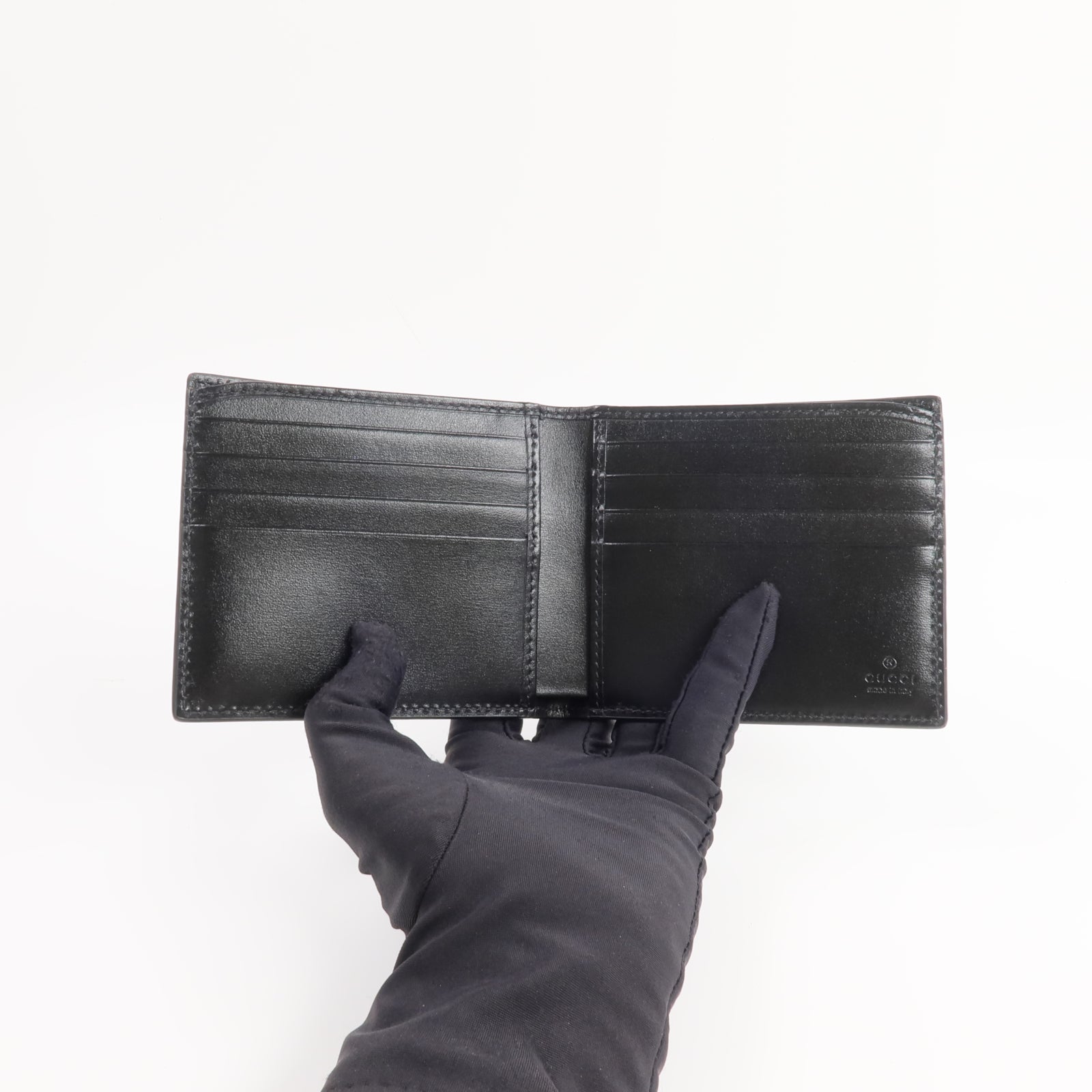 GUCCI 牛皮皮革Bi-Fold Wallet錢包