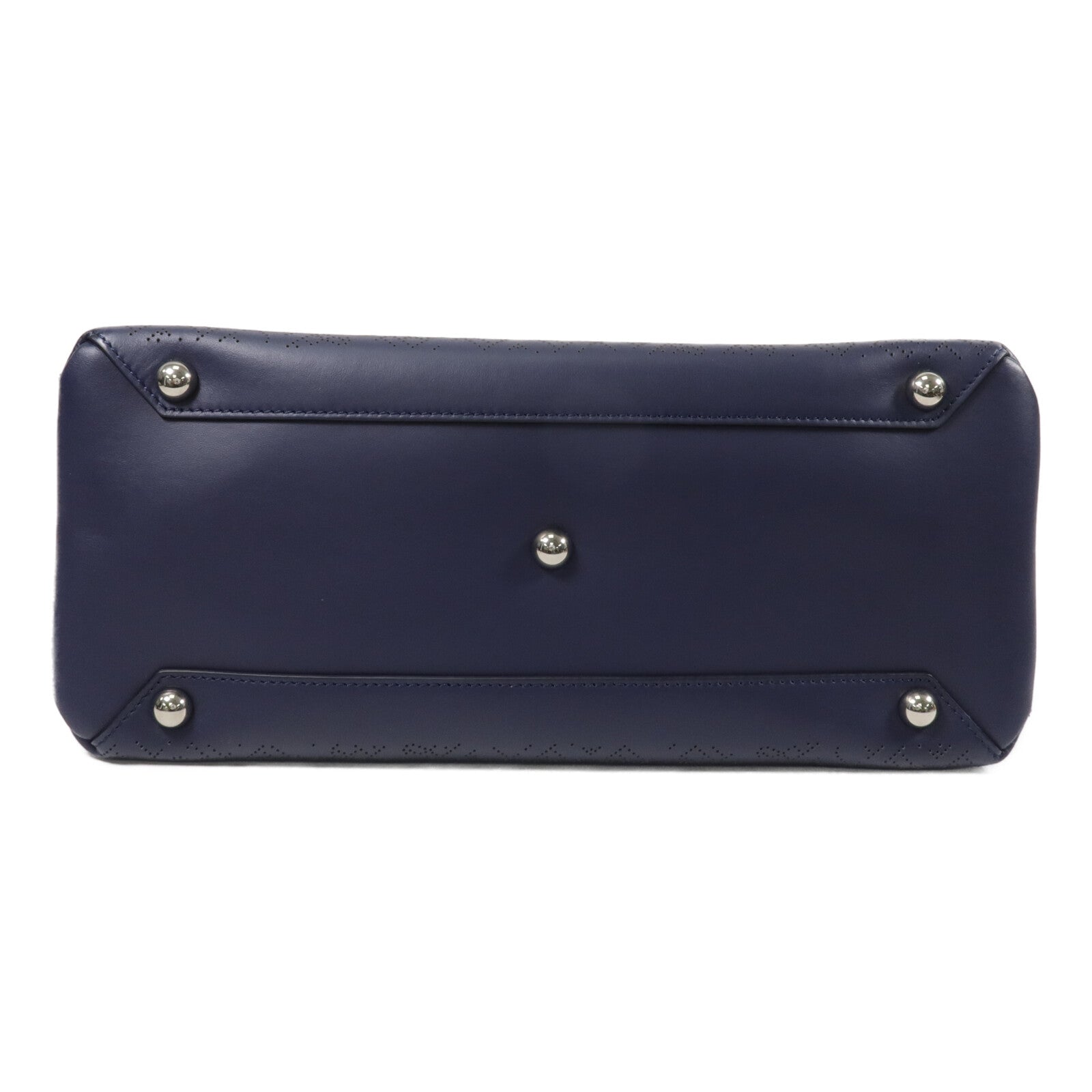 BURBERRY 牛皮皮革Banner Small Perforated Tote手挽肩背兩用袋
