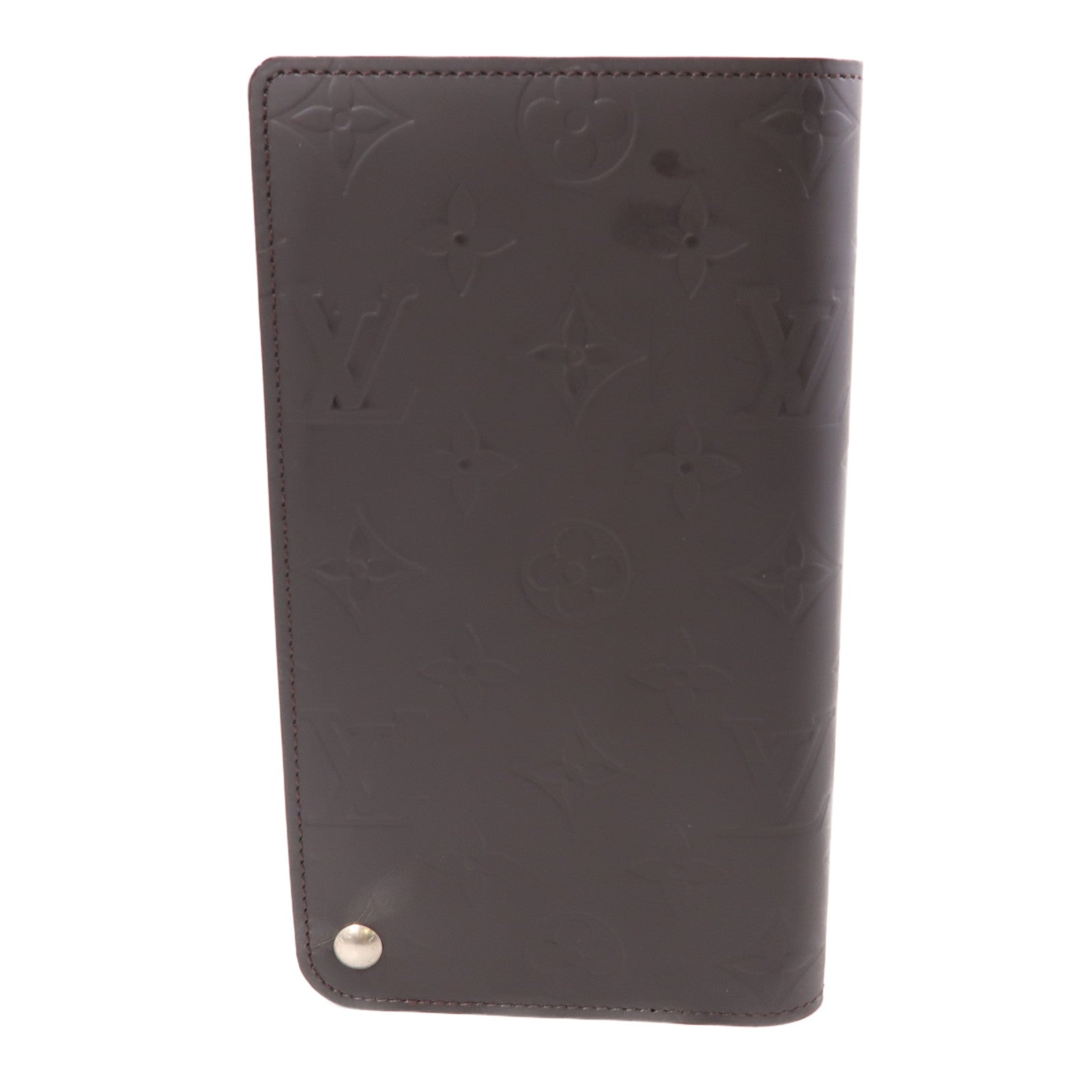 LOUIS VUITTON LV SHW Hoist Long Wallet M66450 Monogram Glace Brown
