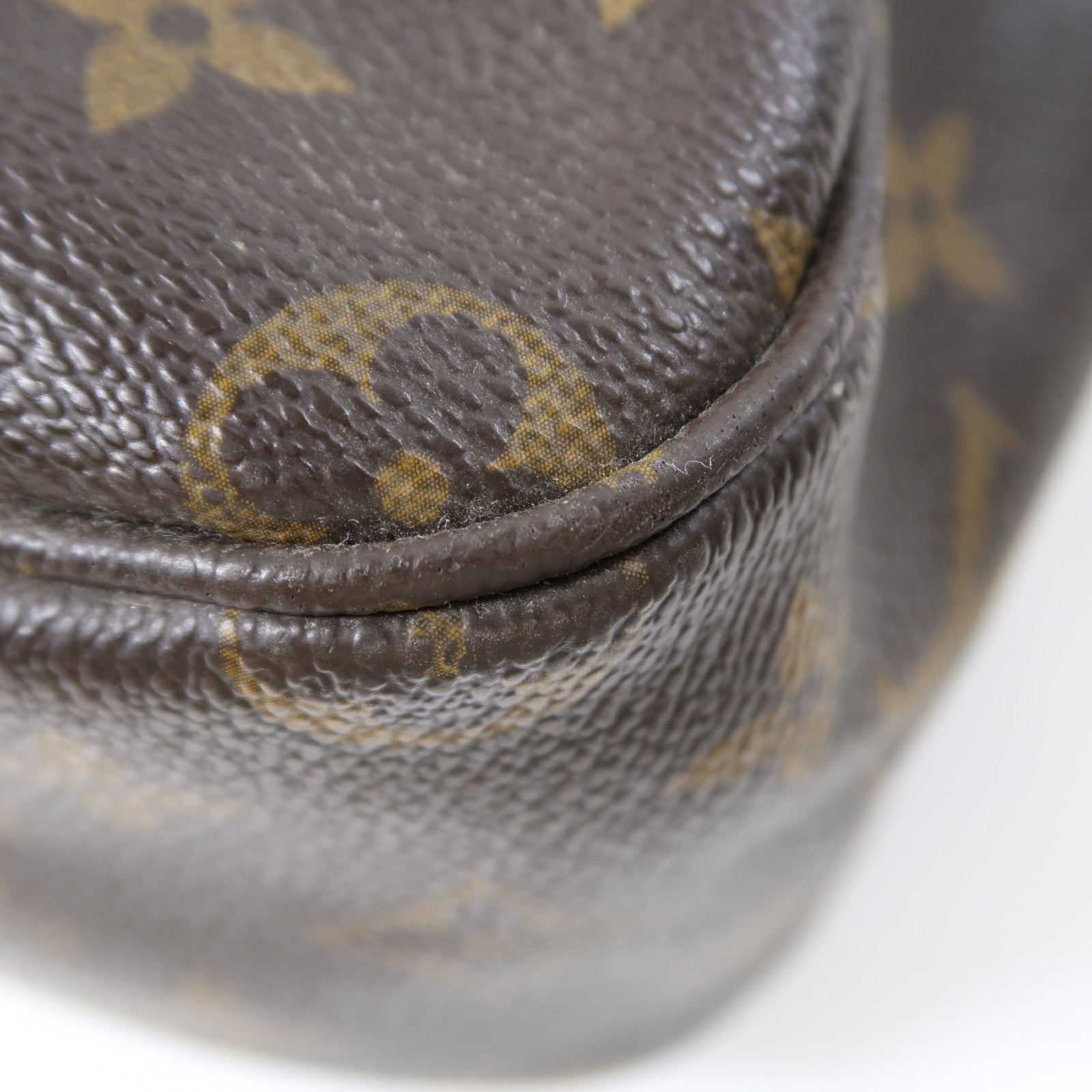 LOUIS VUITTON 【激減優惠】Monogram SackBosphere金扣手挽肩背兩用袋啡色