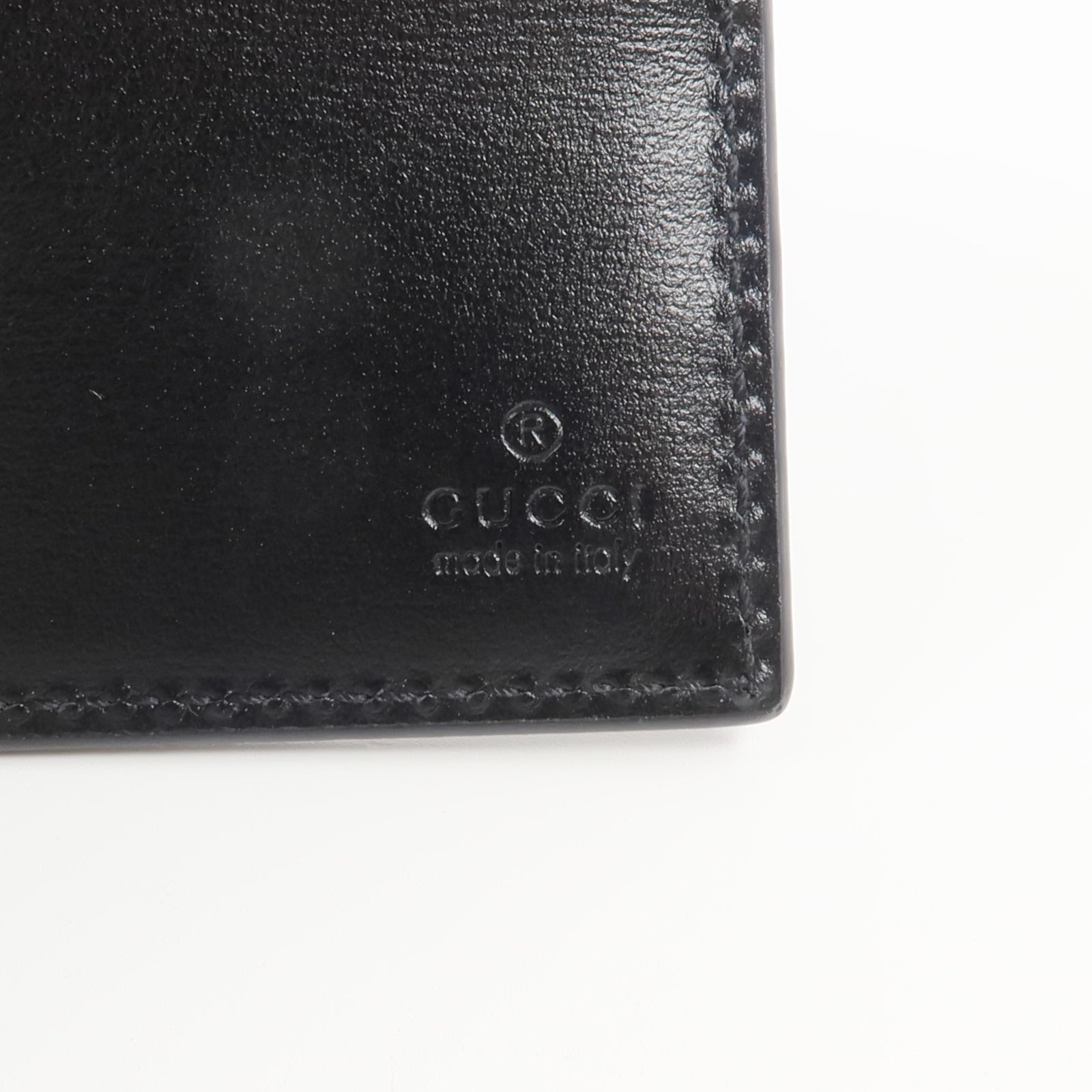 GUCCI 牛皮皮革Bi-Fold Wallet錢包