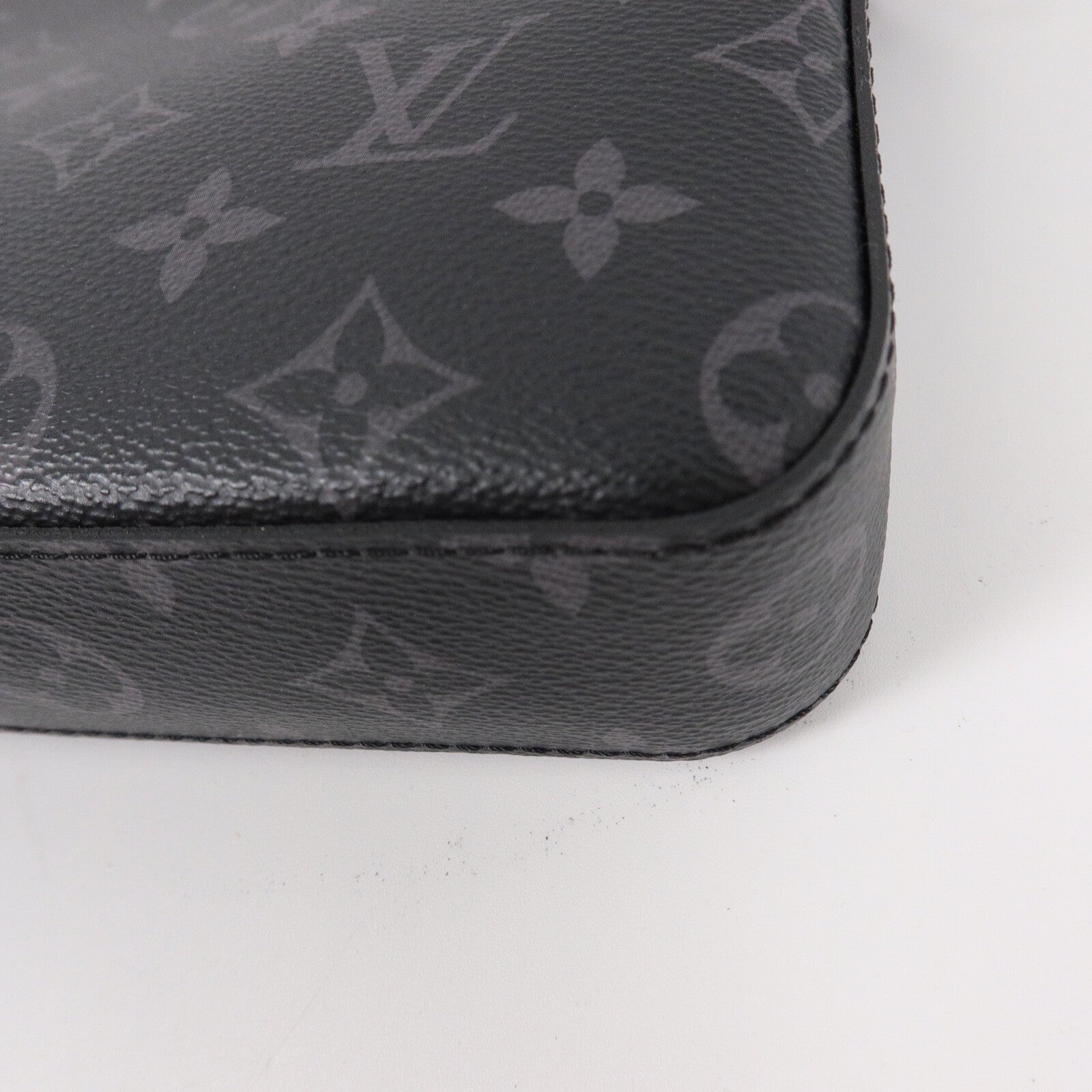 LOUIS VUITTON Monogram Eclipse Reverse Trio Messenger肩背袋