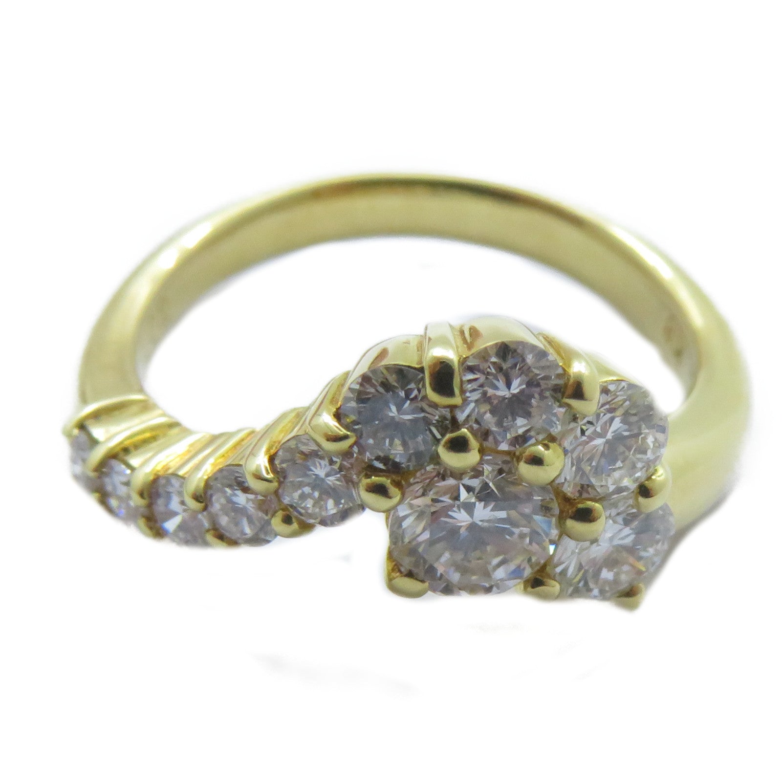JEWELRY 【激減優惠】18K黃金Diamond Ring 1.02ct鑽石戒指US#5.75