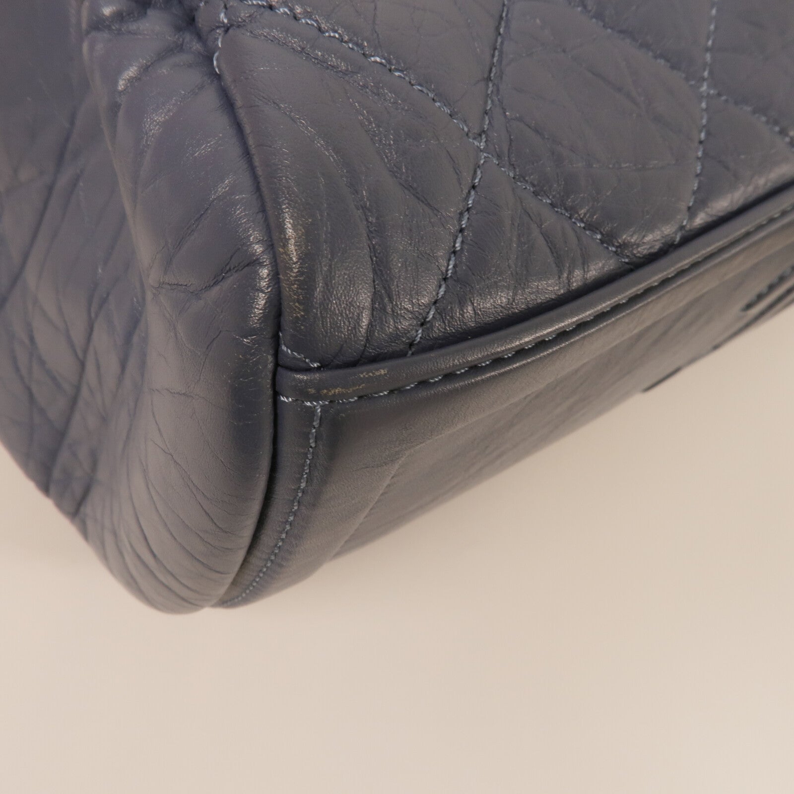 CHANEL 牛皮皮革Shoulder Bag鏈帶手挽肩背兩用袋