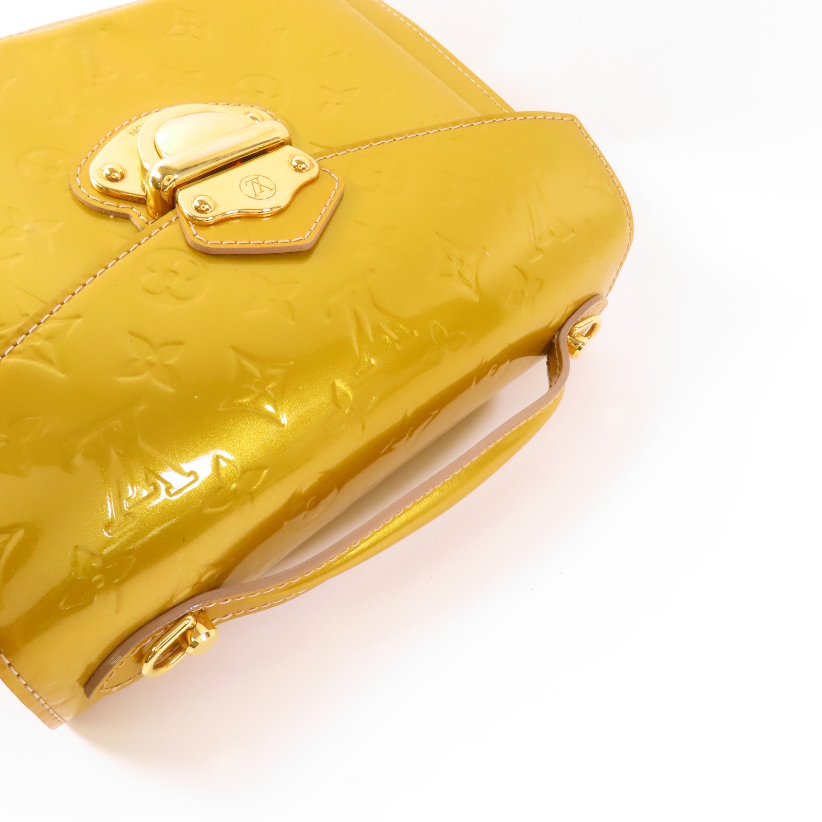 LOUIS VUITTON Monogram Vernis Mirada金扣手挽肩背兩用袋