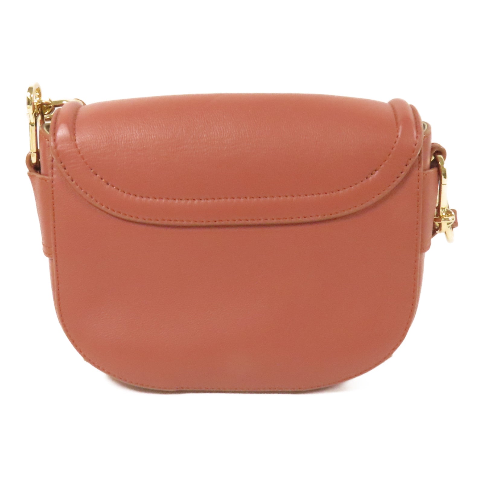 SEE BY CHLOE 牛皮皮革Shoulder Bag金扣肩背袋