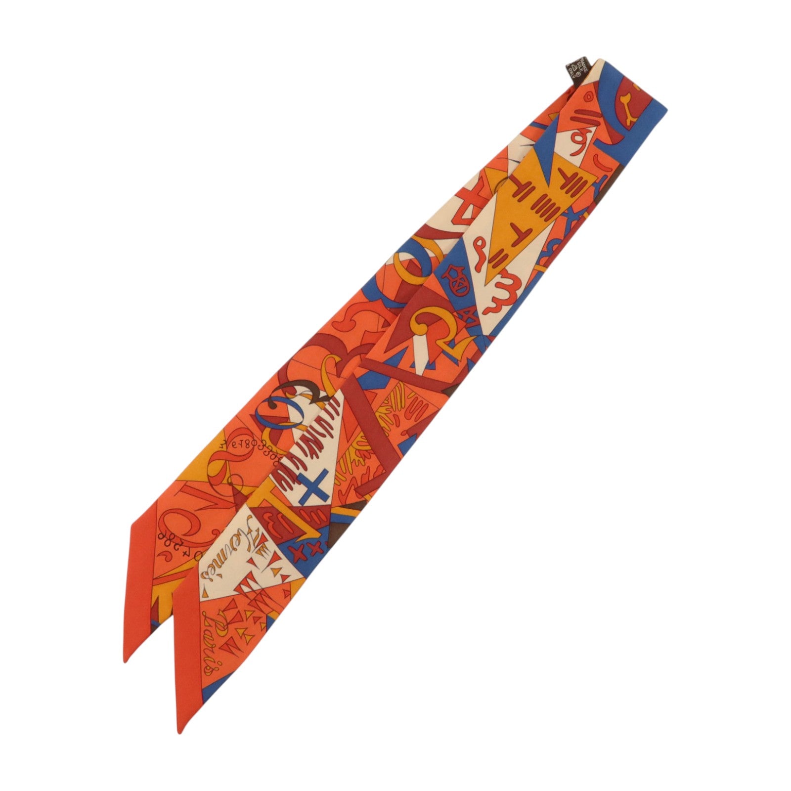 HERMES 絲質Twilly絲巾