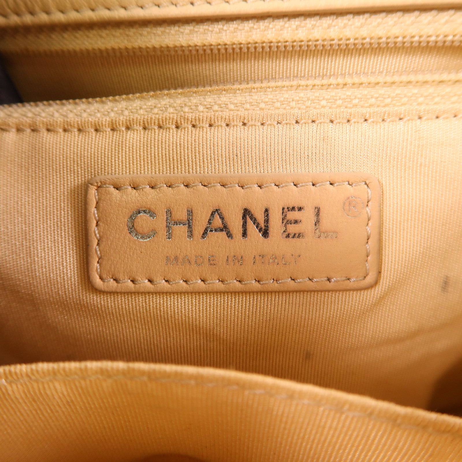 CHANEL 牛皮皮革Chain Shoulder Bag鏈帶肩背袋