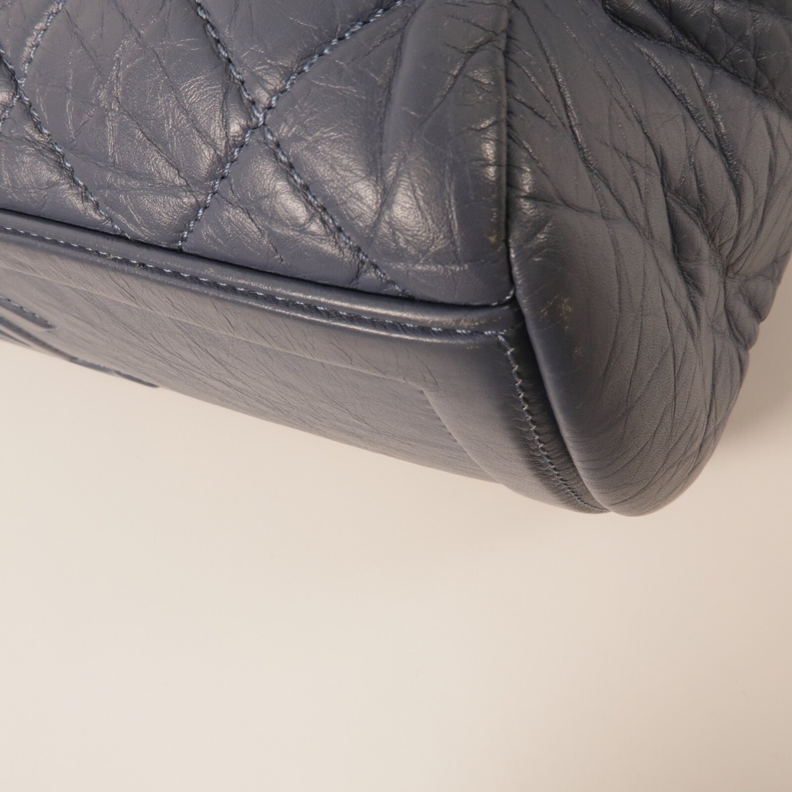 CHANEL 牛皮皮革Shoulder Bag鏈帶手挽肩背兩用袋