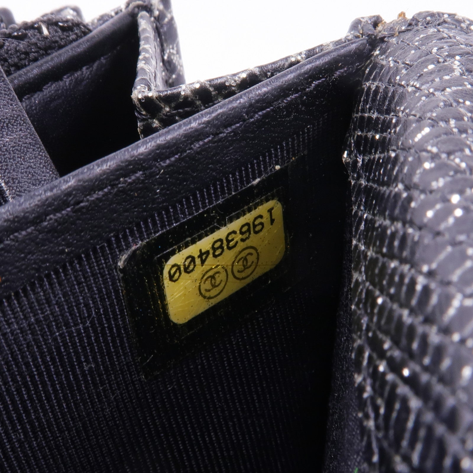 CHANEL 牛皮皮革Long Wallet銀扣長錢包