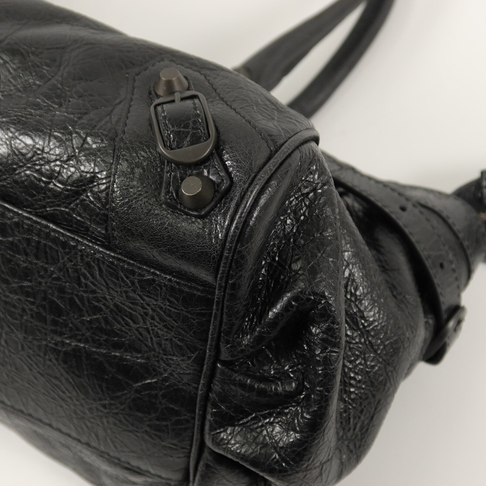 BALENCIAGA 羊皮皮革Le City East-West肩背袋