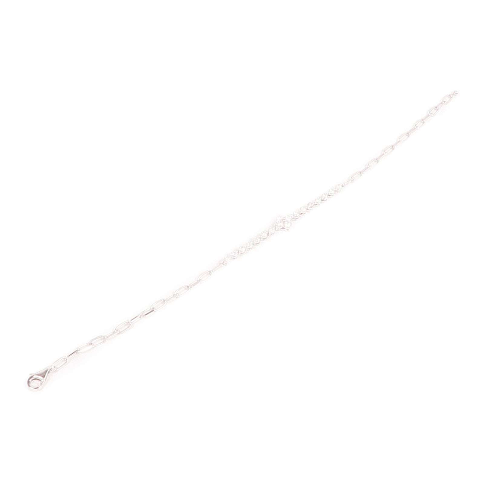 JEWELRY 18K白金Diamond Bracelet鑽石手鏈