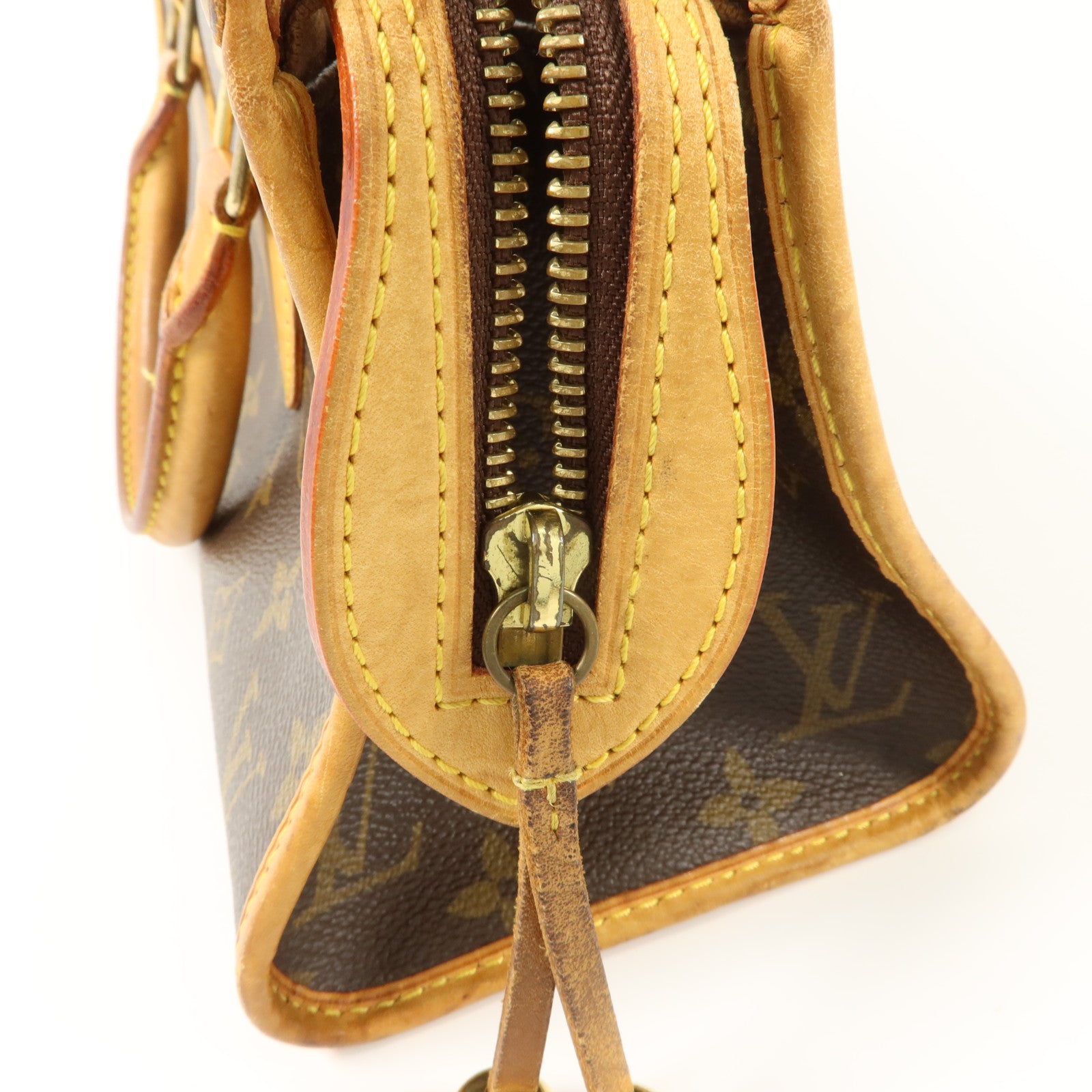LOUIS VUITTON Monogram Popincourt金扣手挽袋