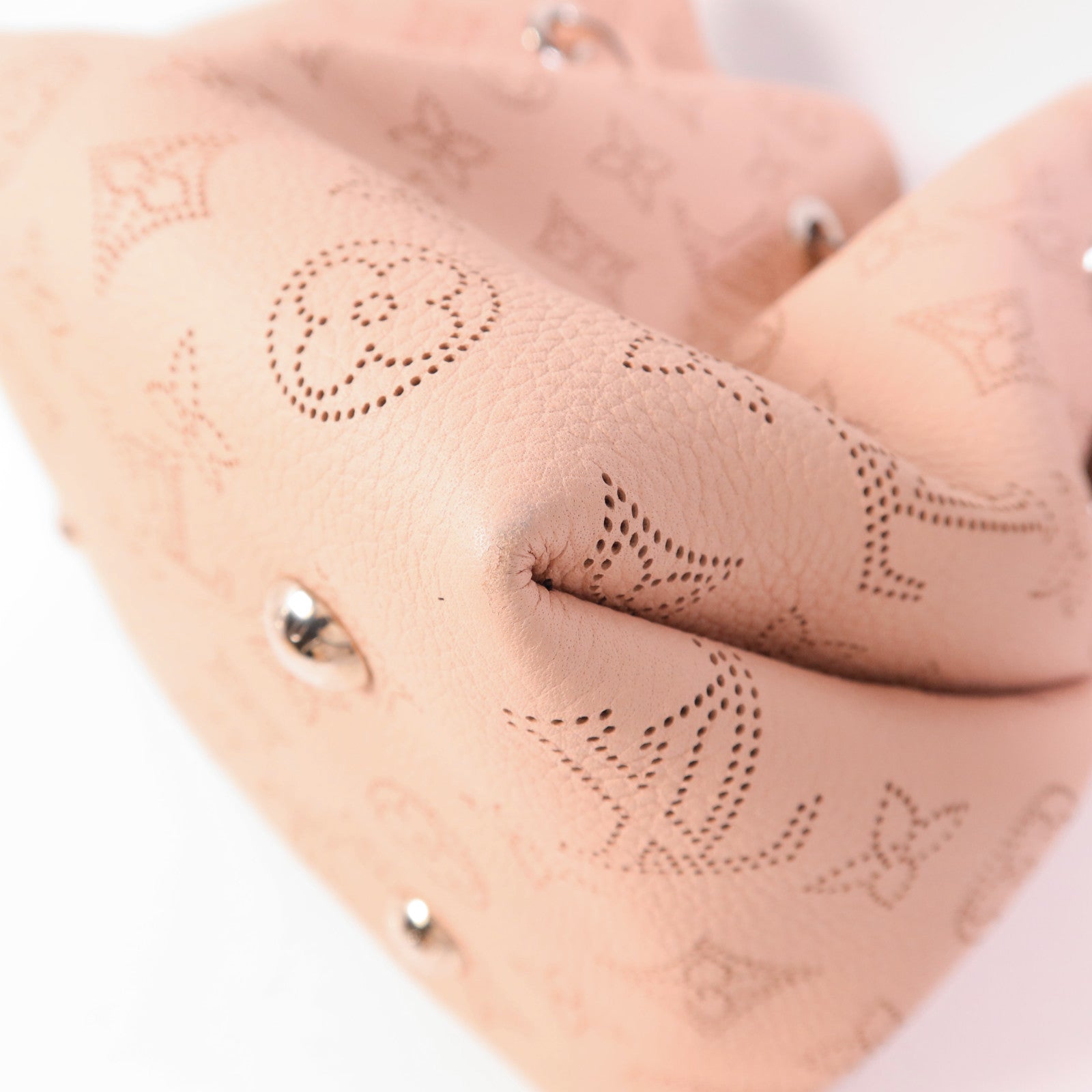 LOUIS VUITTON Mahina Bella銀扣手挽肩背兩用袋