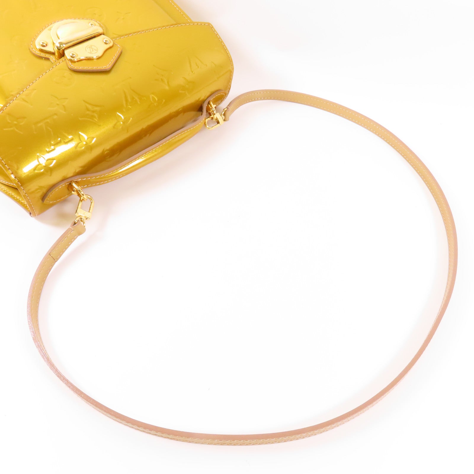 LOUIS VUITTON Monogram Vernis Mirada金扣手挽肩背兩用袋