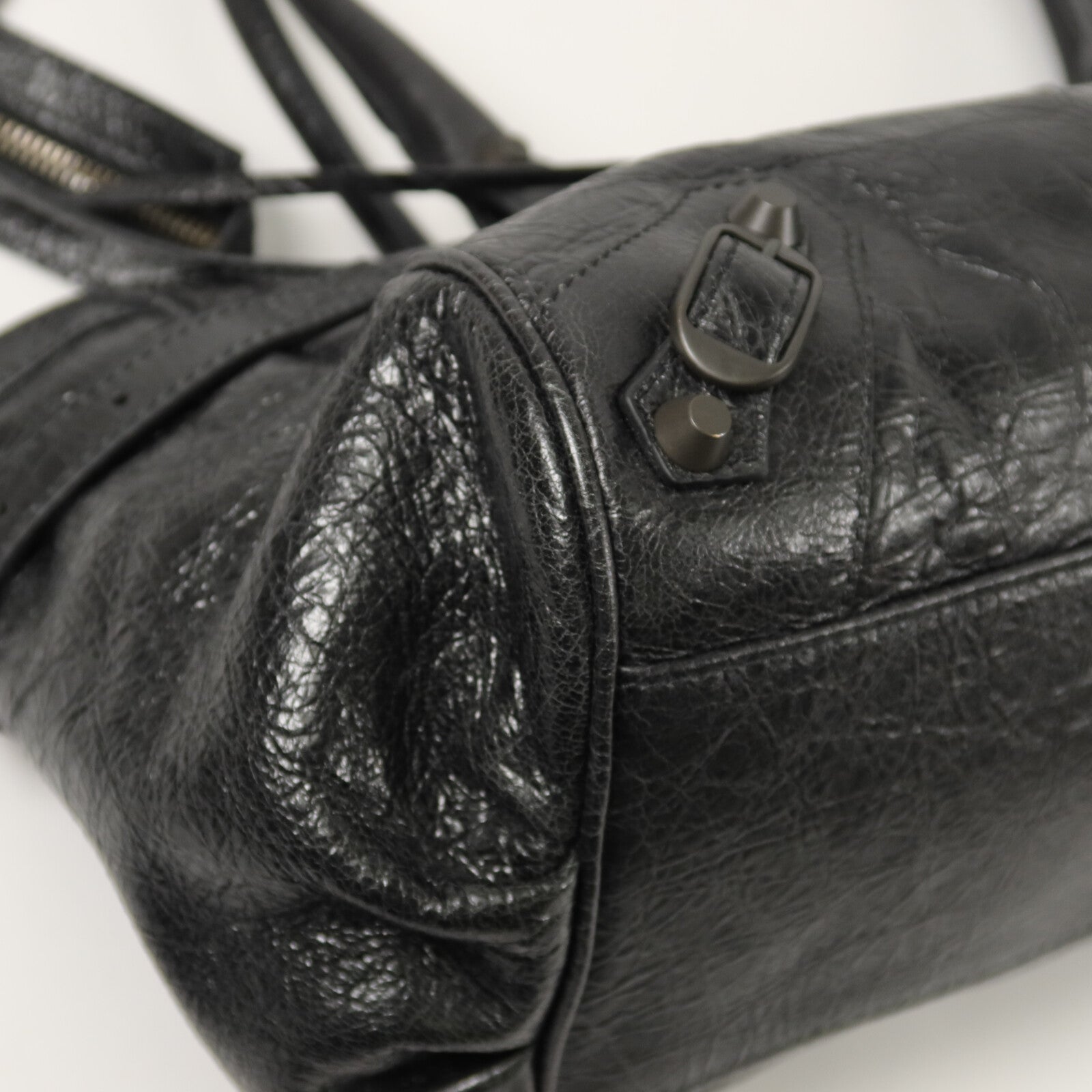 BALENCIAGA 羊皮皮革Le City East-West肩背袋