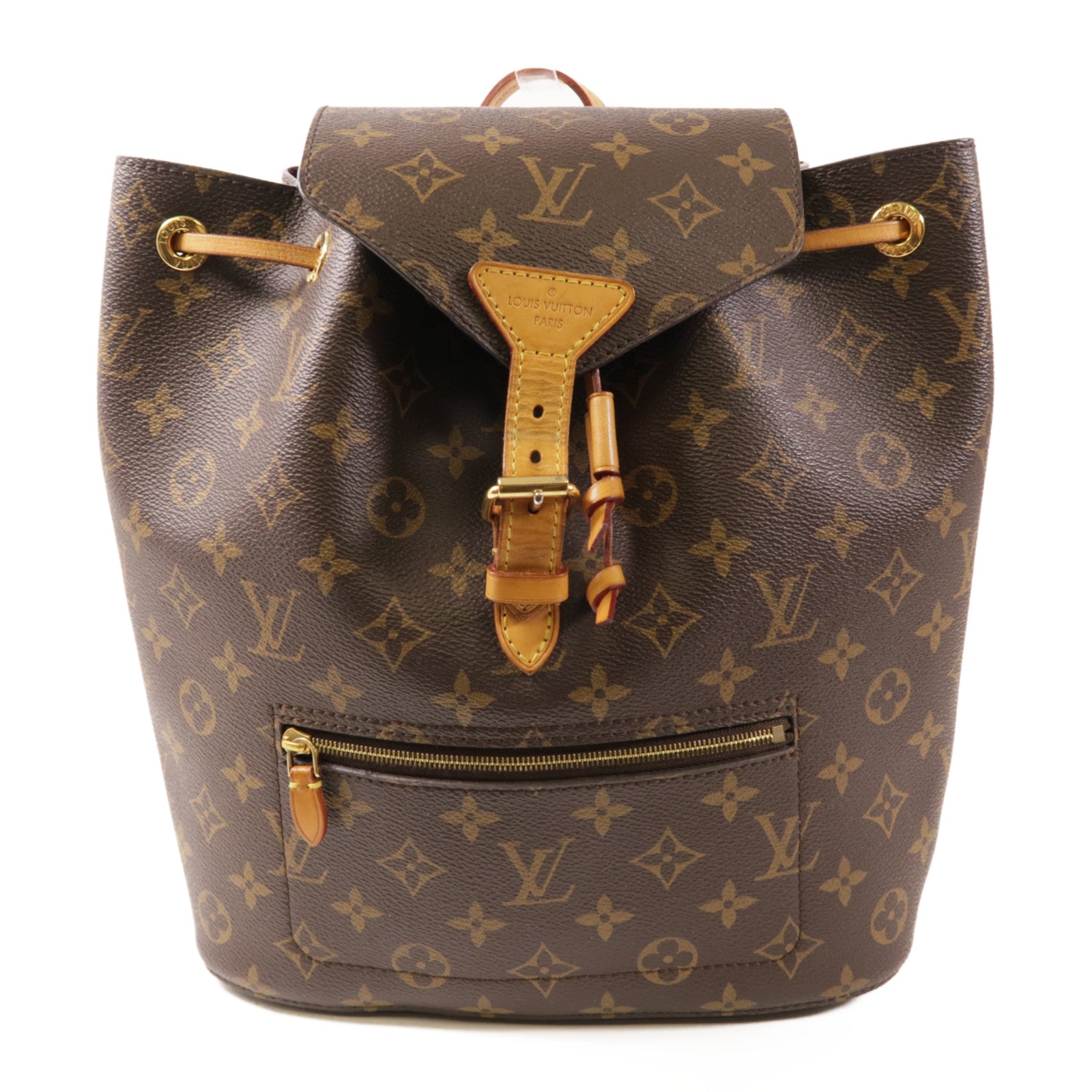 LOUIS VUITTON Monogram Montsouris金扣背包