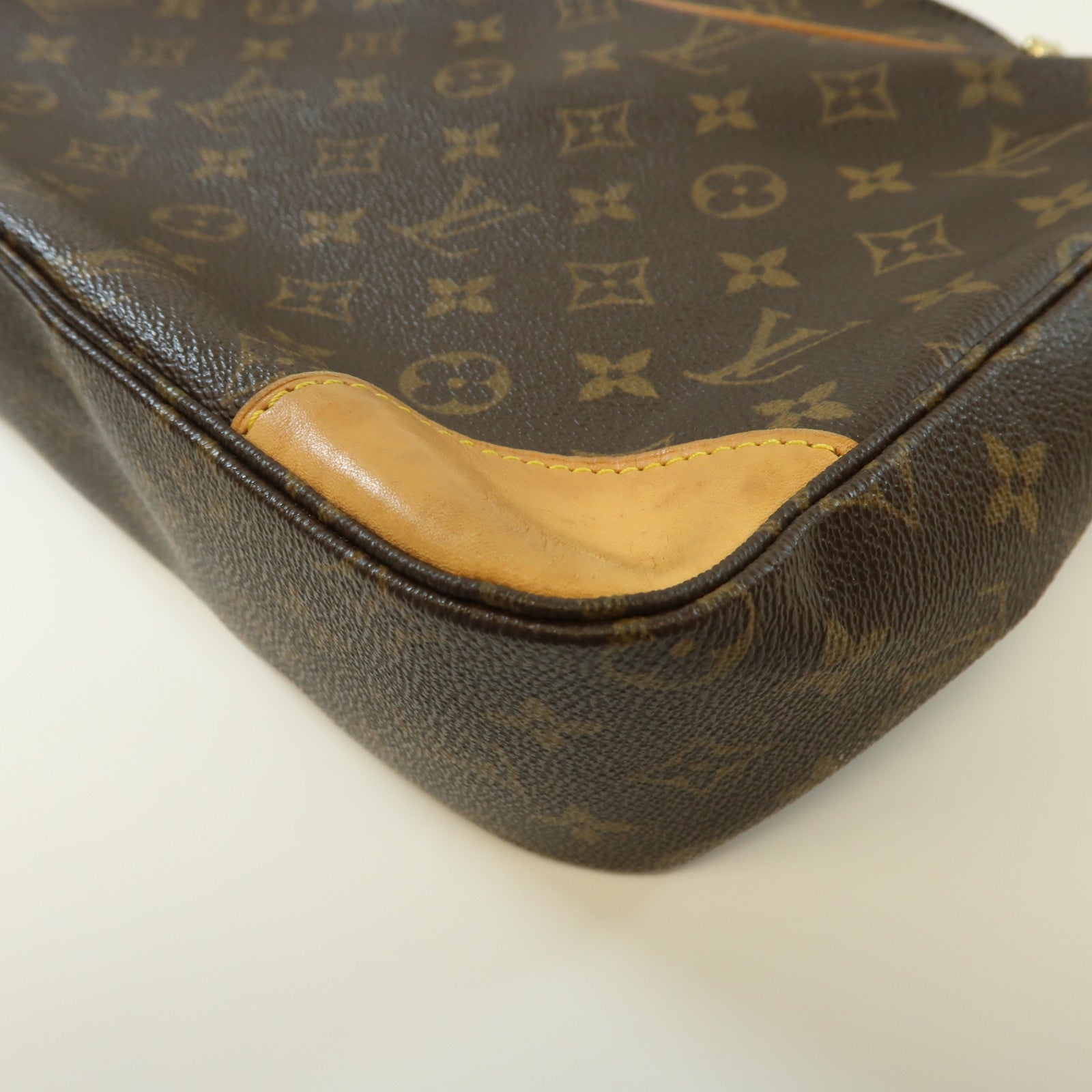 LOUIS VUITTON Monogram Boulogne肩背袋啡色