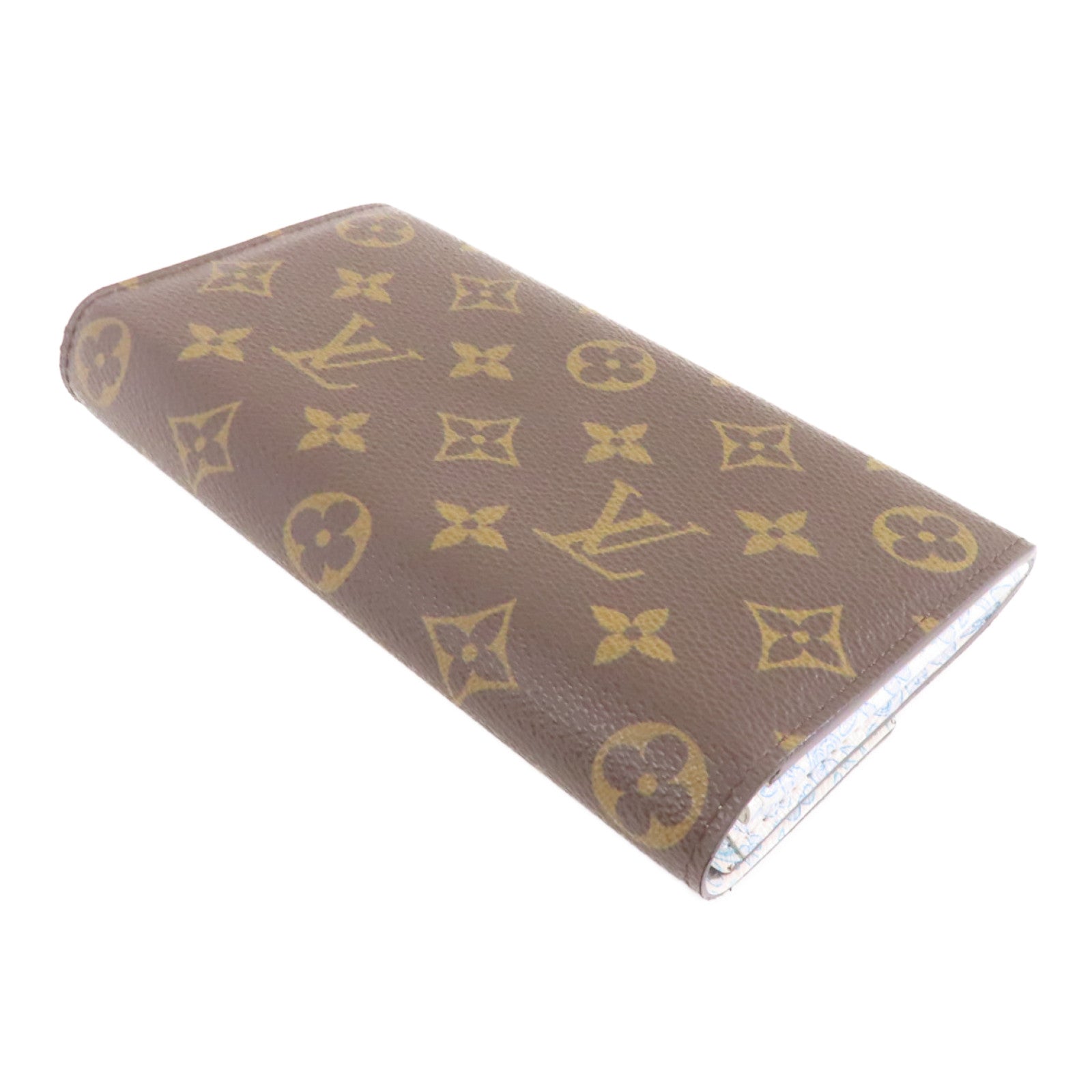 LOUIS VUITTON 【激減優惠】Monogram Portefeuille Sarah金扣長錢包啡色