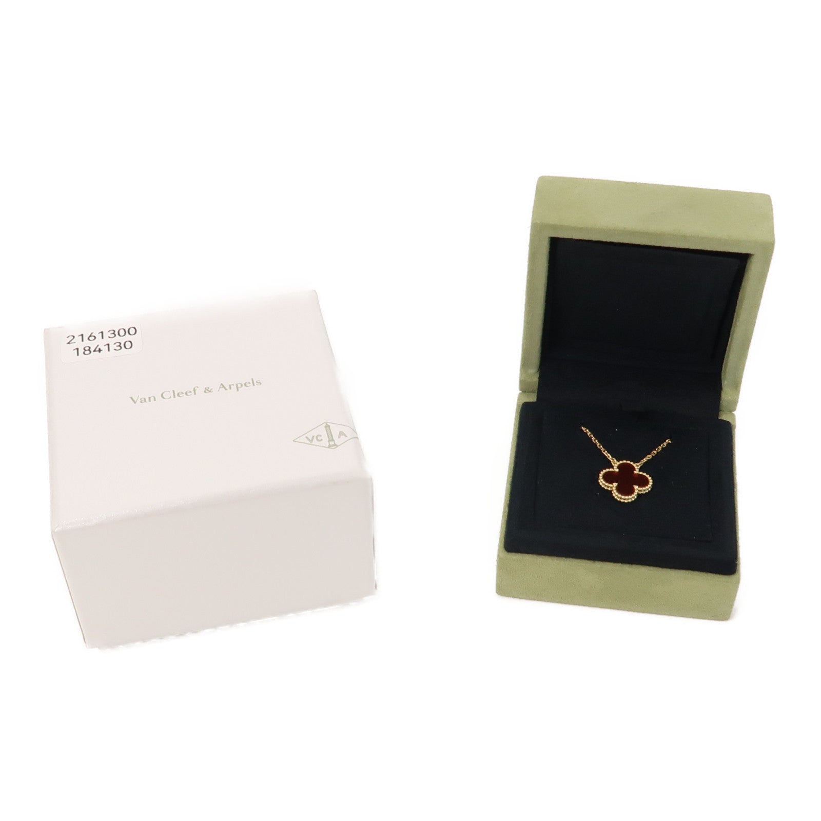 Van Cleef & Arpels 18K黃金Vintage Alhambra Pendant Necklace項鍊