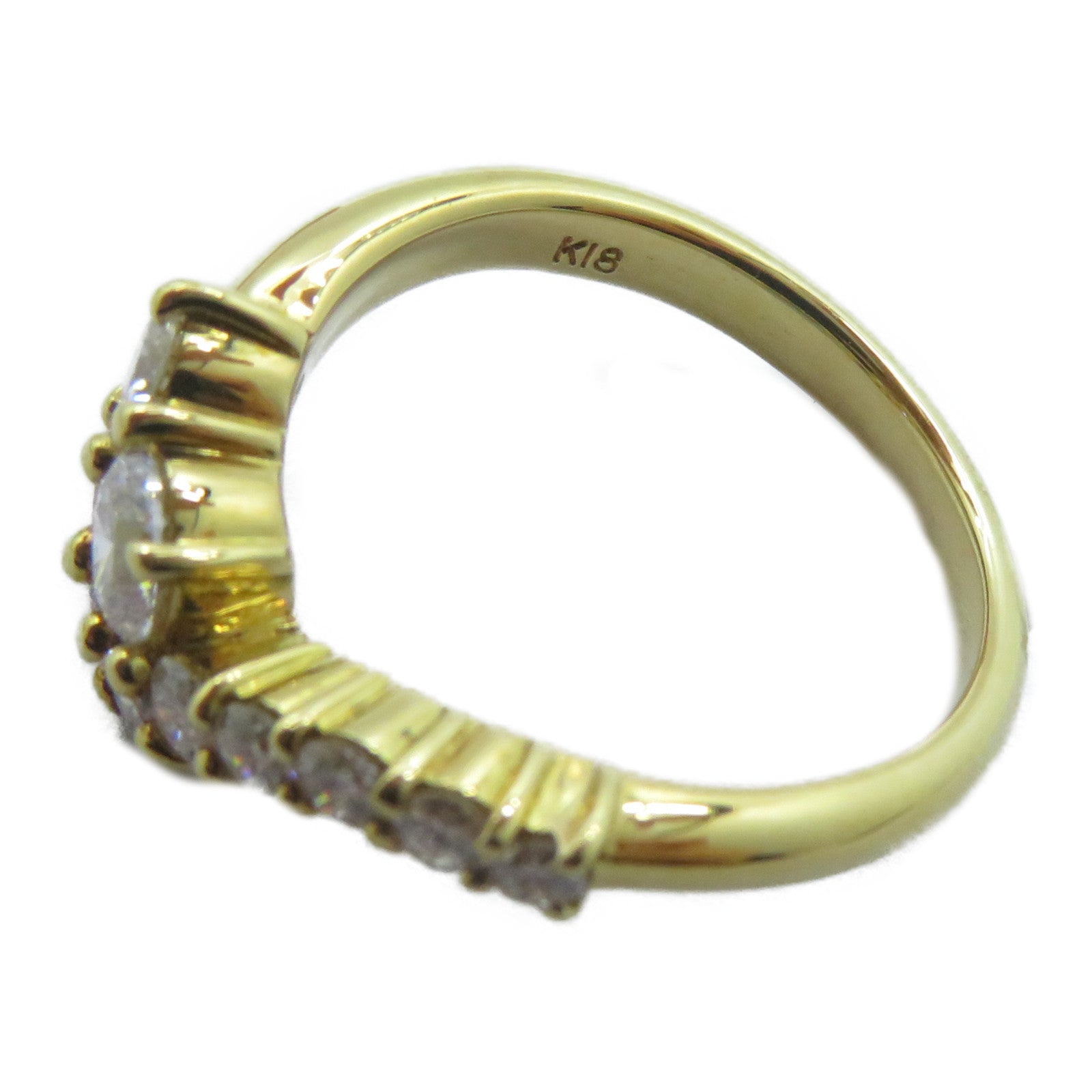 JEWELRY 【激減優惠】18K黃金Diamond Ring 1.02ct鑽石戒指US#5.75