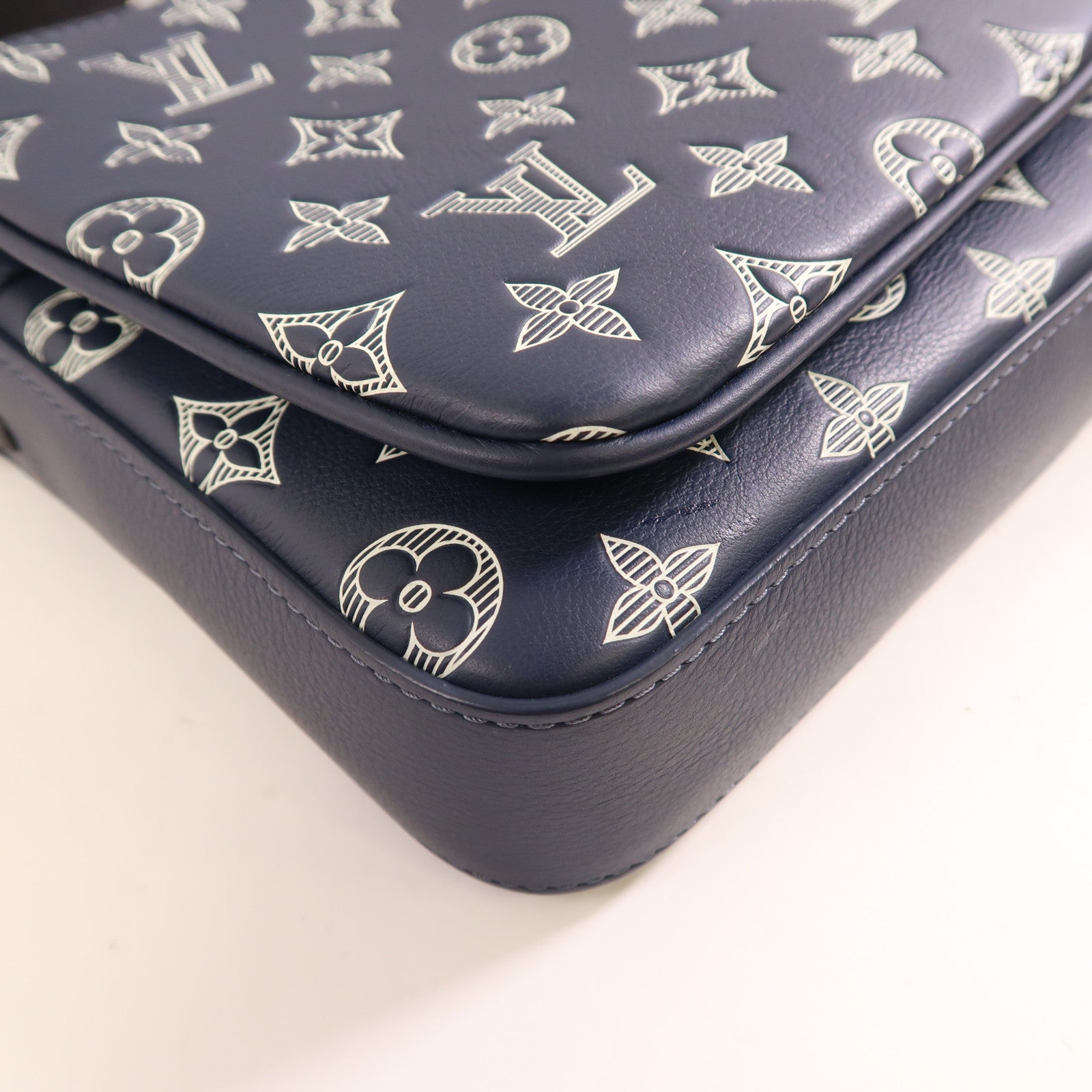 LOUIS VUITTON【激減優惠】 Monogram Shadow Trio Messenger肩背袋