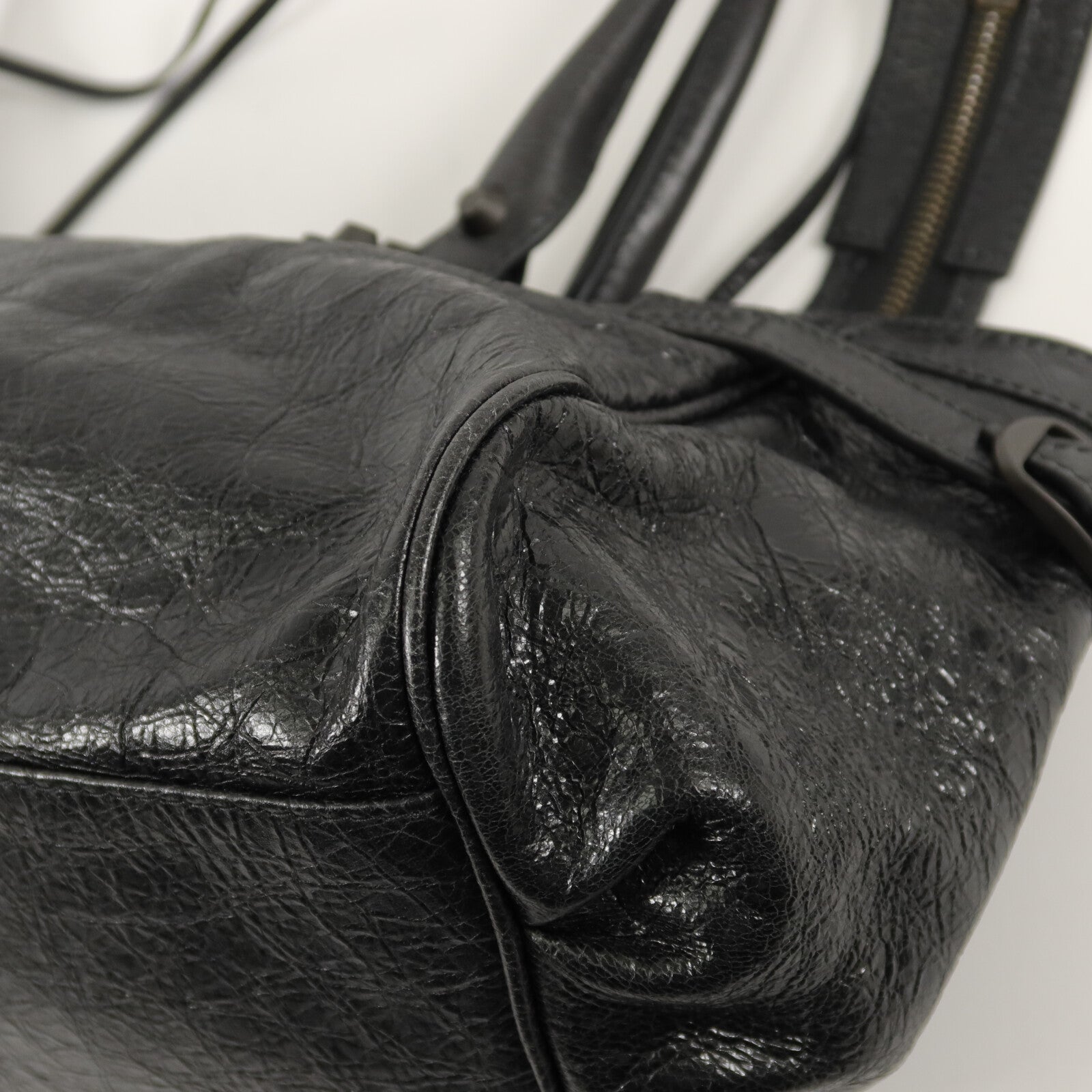 BALENCIAGA 羊皮皮革Le City East-West肩背袋