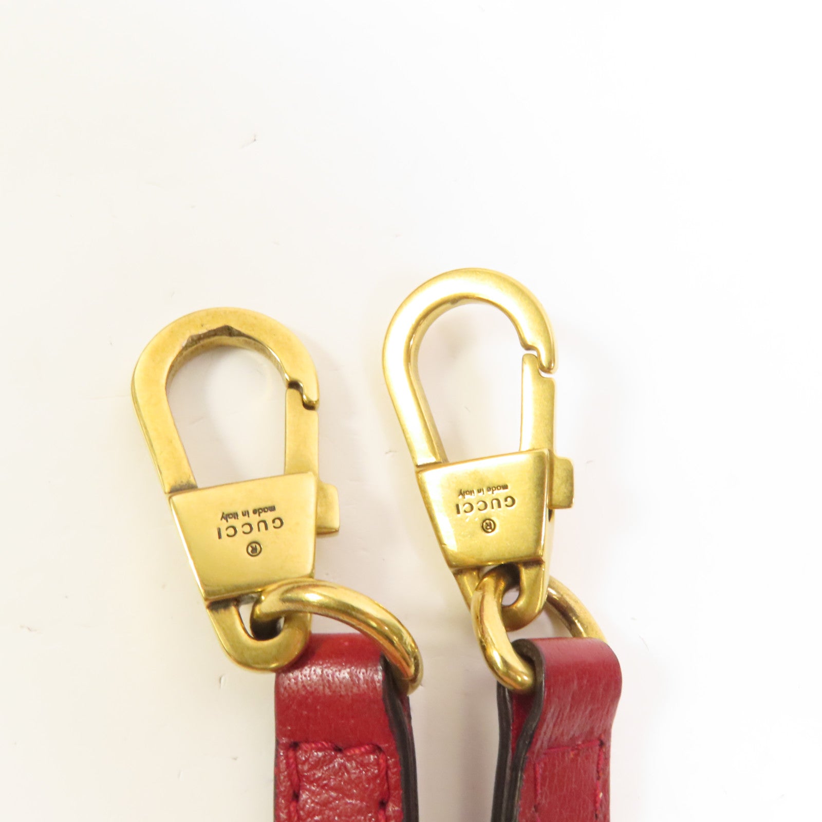 GUCCI 牛皮皮革Belle金扣手挽肩背兩用袋