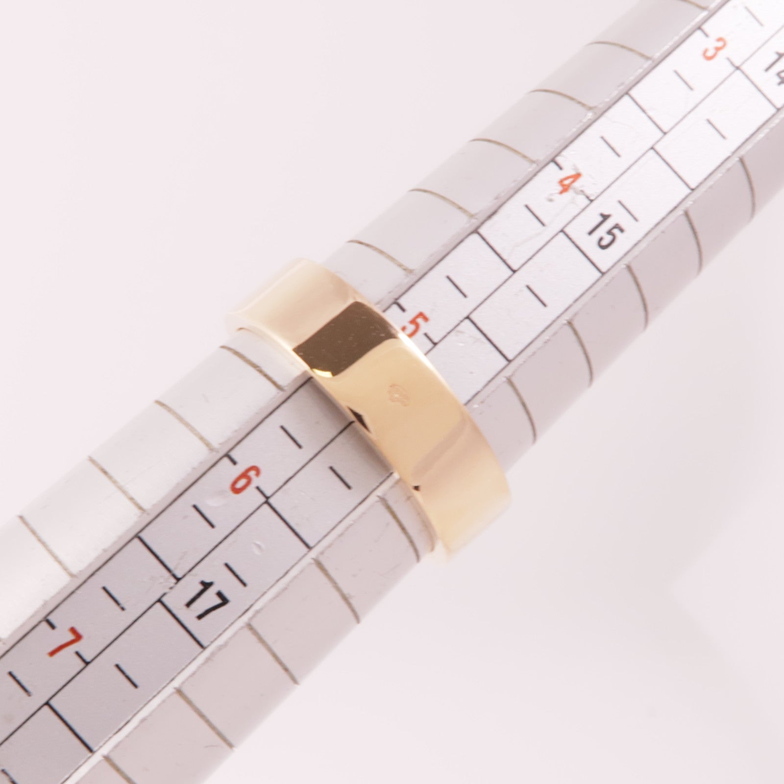 HERMES 【激減優惠】18K玫瑰金Kelly Ring鑽石戒指Hermes#50/US#5.25