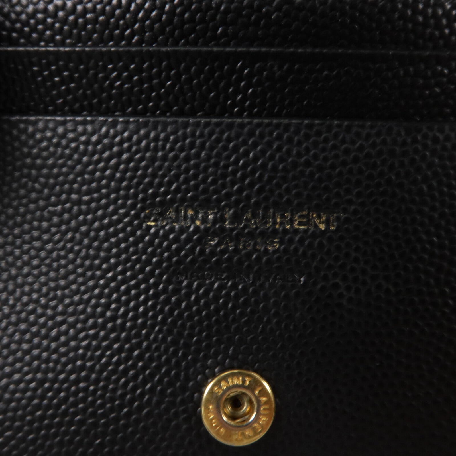 SAINT LAURENT 牛皮皮革Compact Zippered Wallet錢包